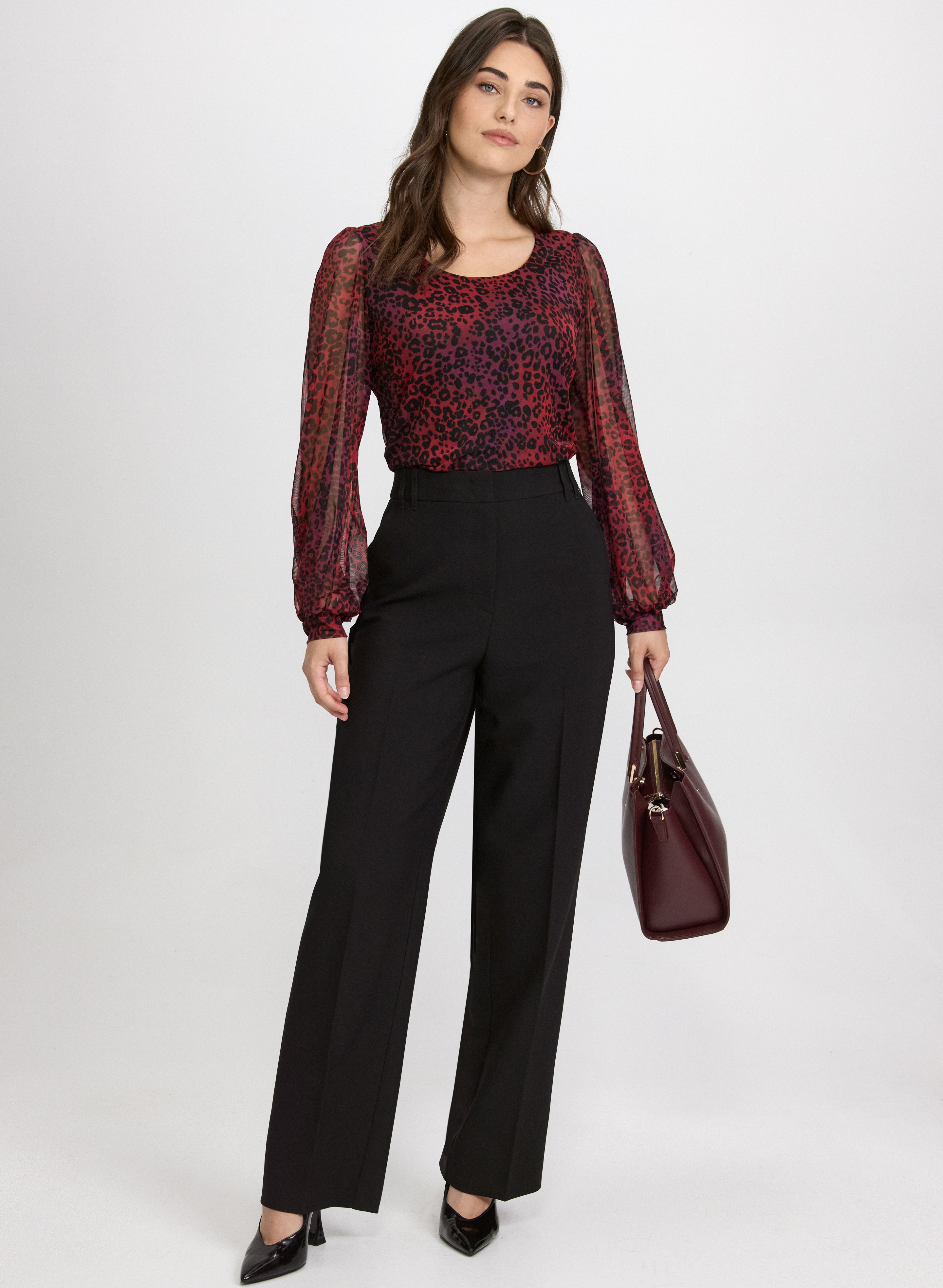 Animal Print Top