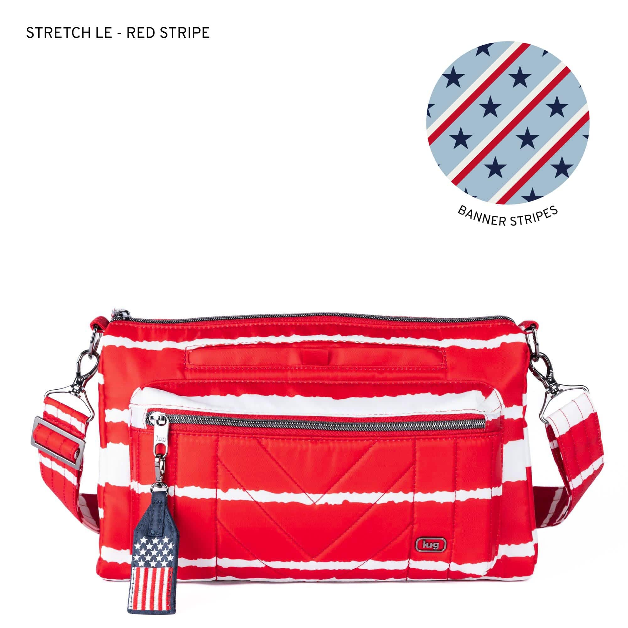 Stretch LE Crossbody Bag - Patriotic