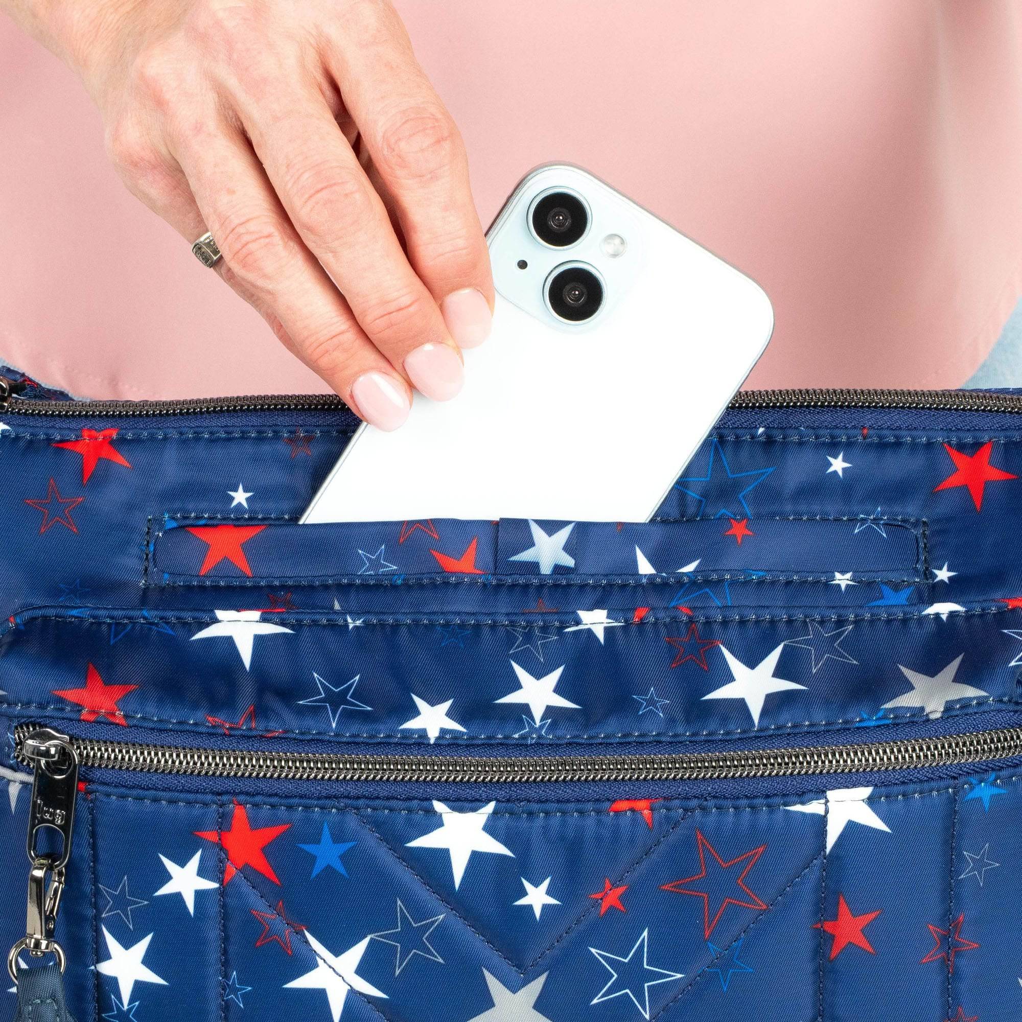 Stretch LE Crossbody Bag - Patriotic