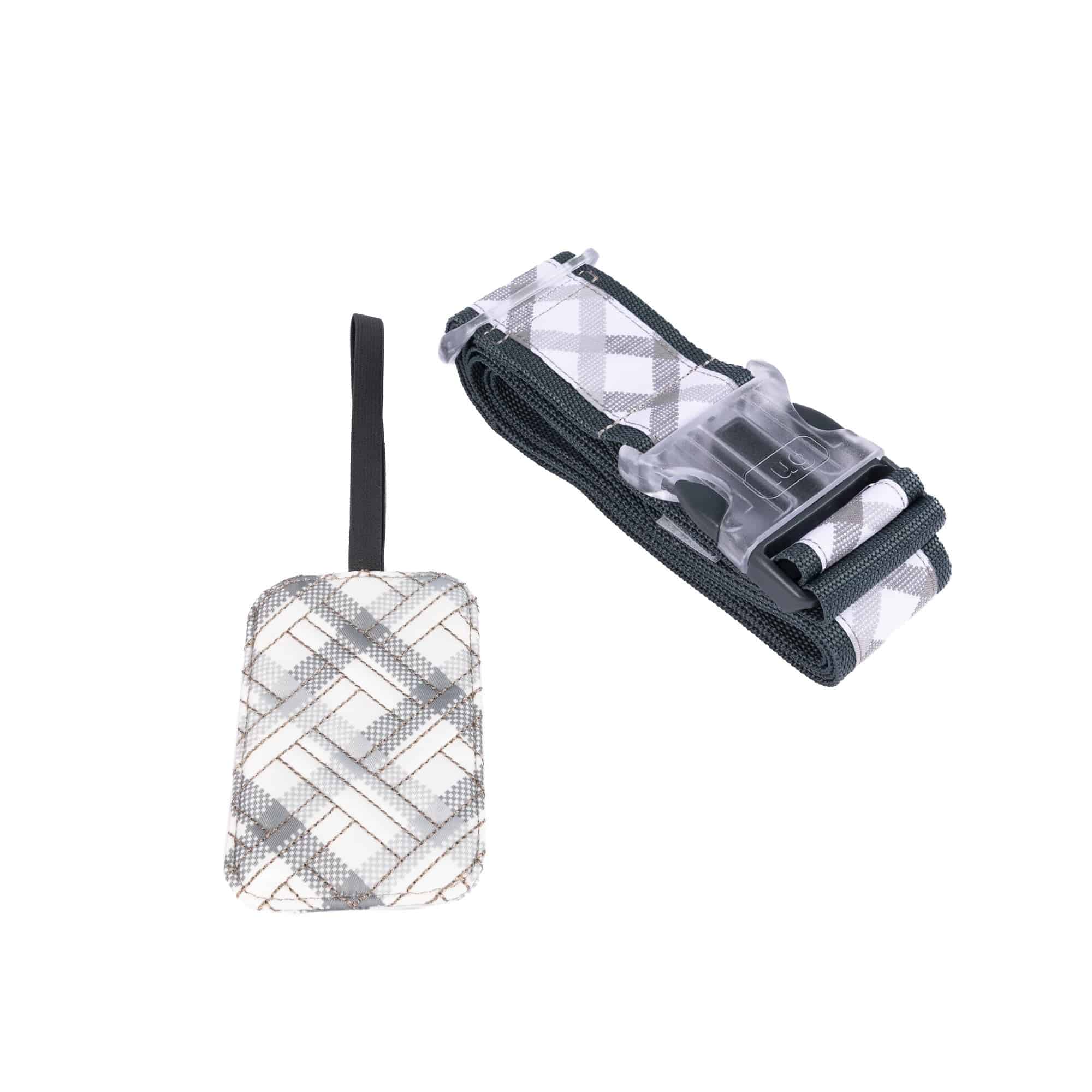 Baggage Claim Strap & Luggage Tag Set