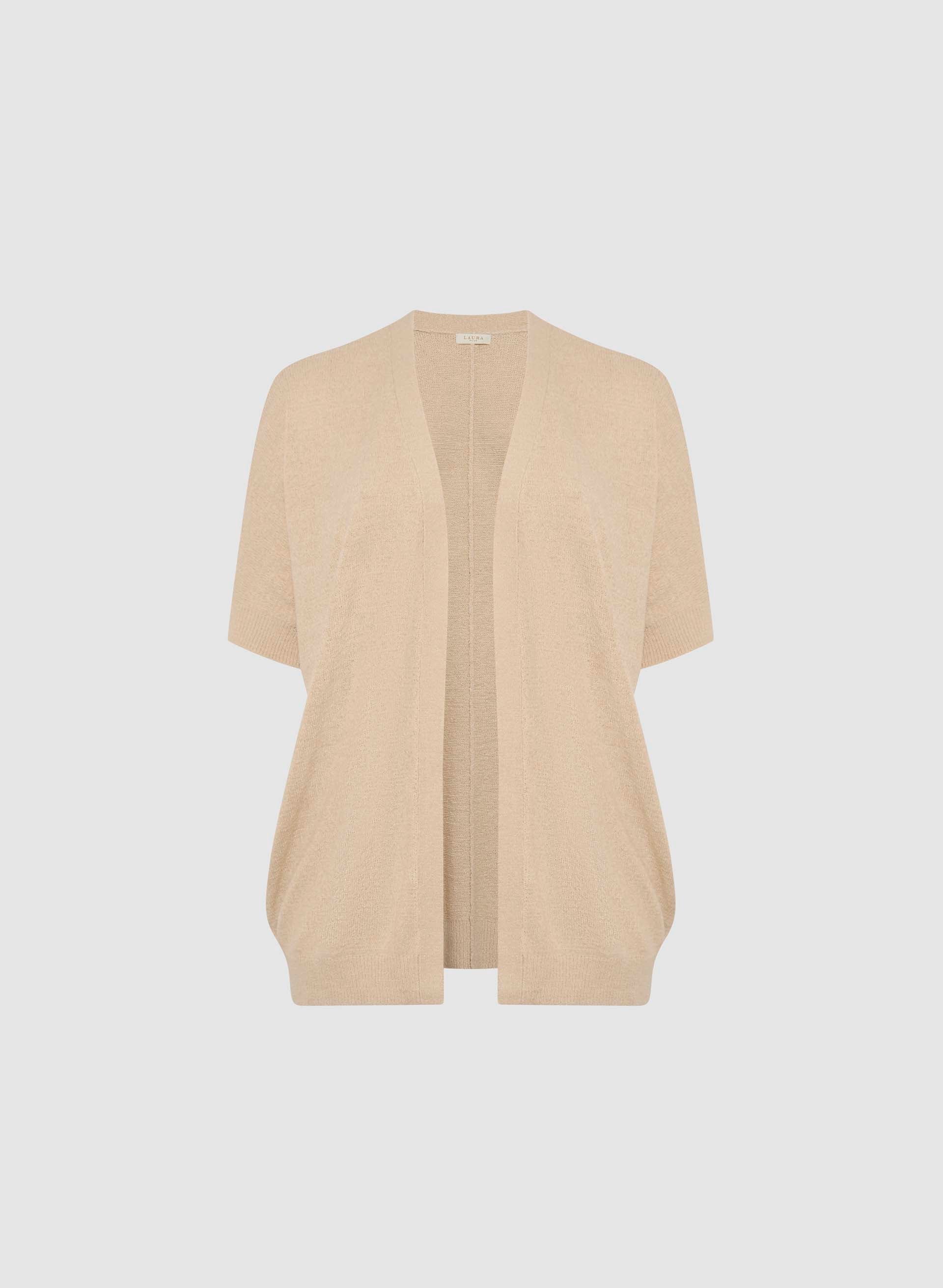 3/4 Sleeve Knit Cardigan
