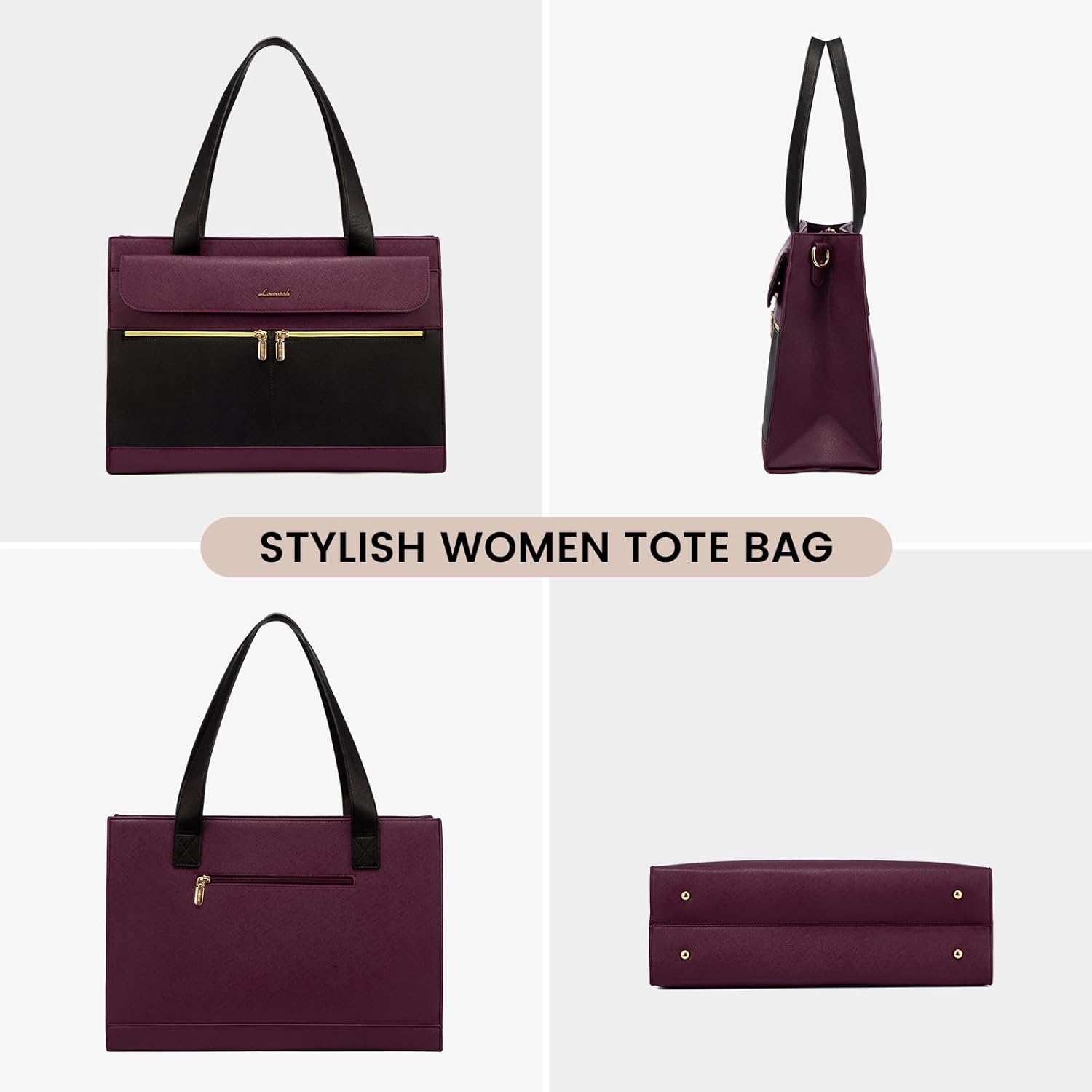 2Pcs Aphrodite Tote Bag, 15.6