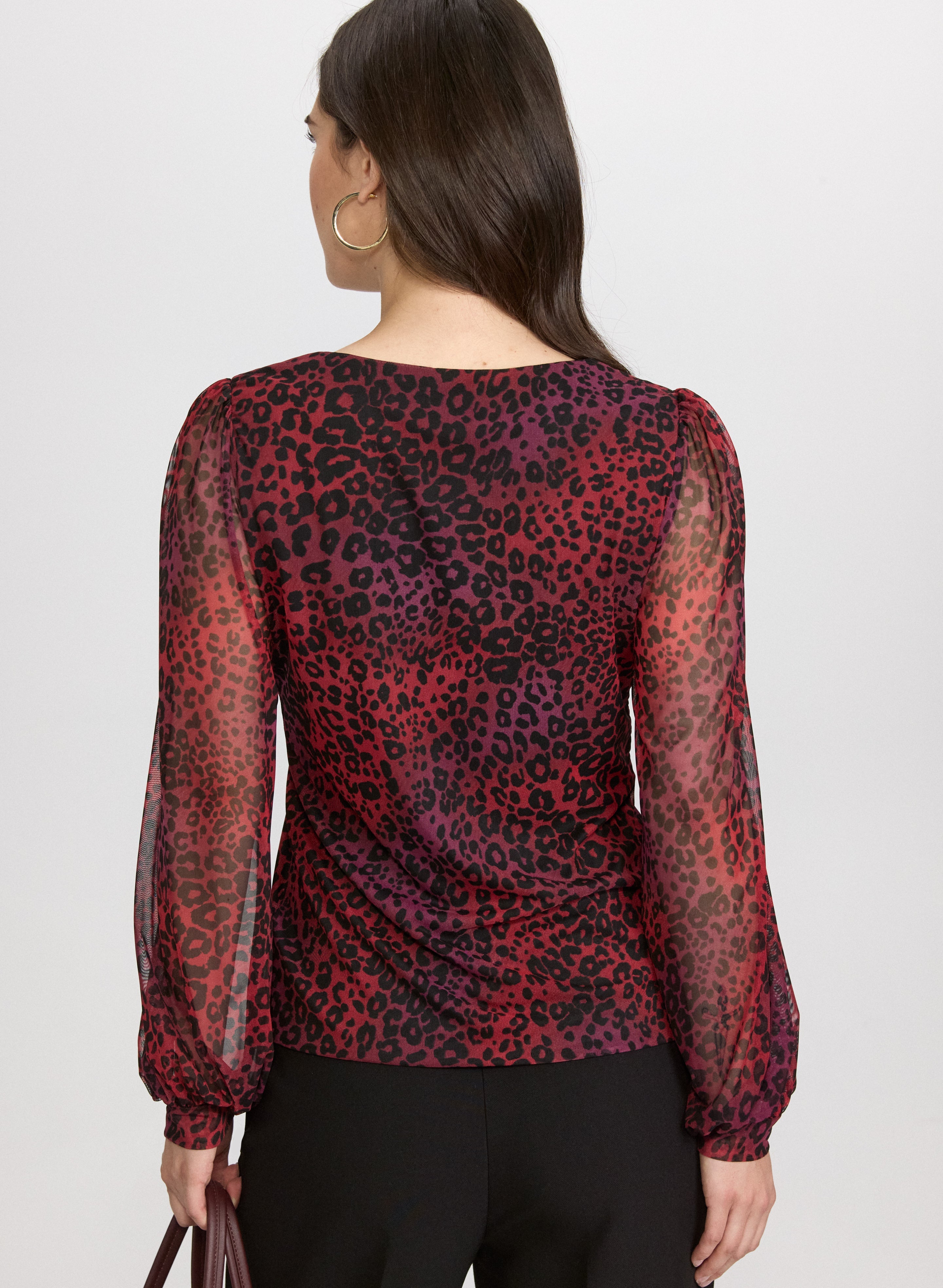 Animal Print Top