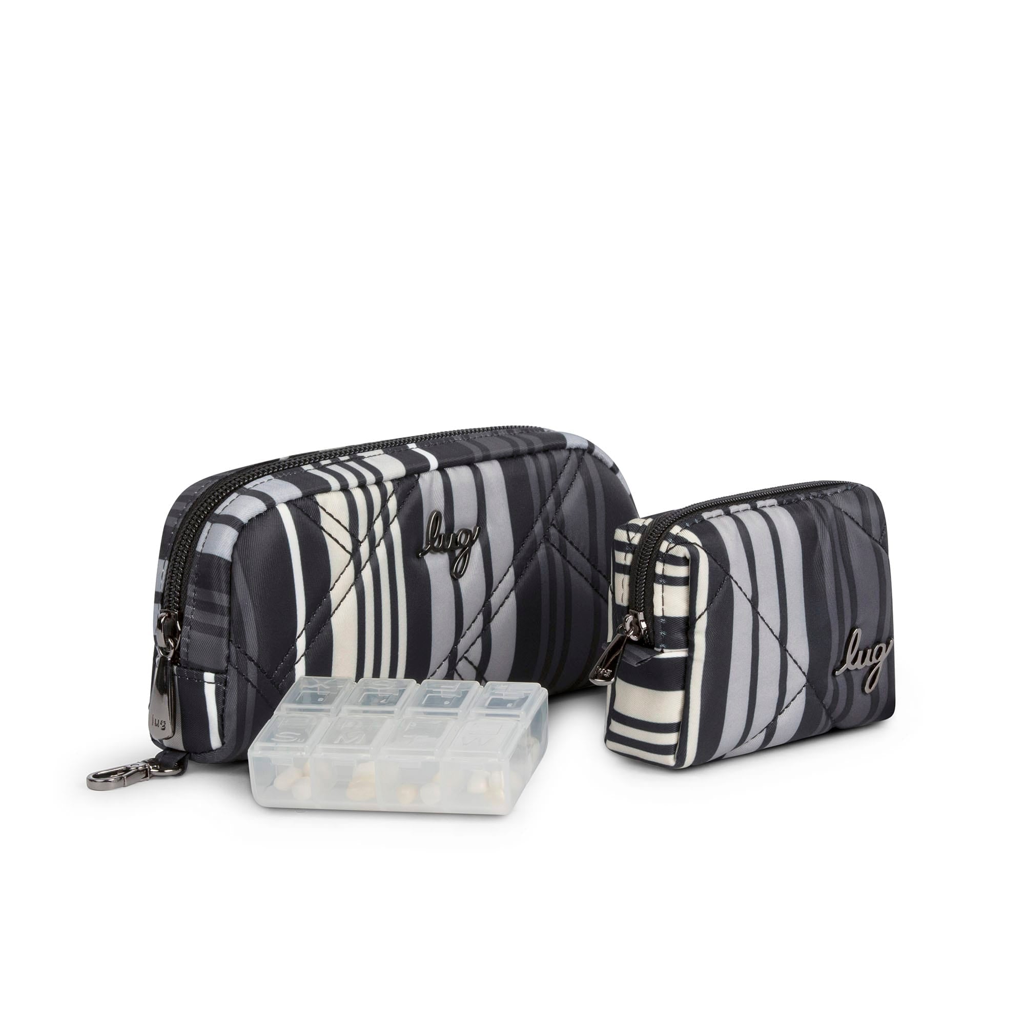 Bobsled XL Eyeglass Case & Choo Choo Mini Pill Box Set