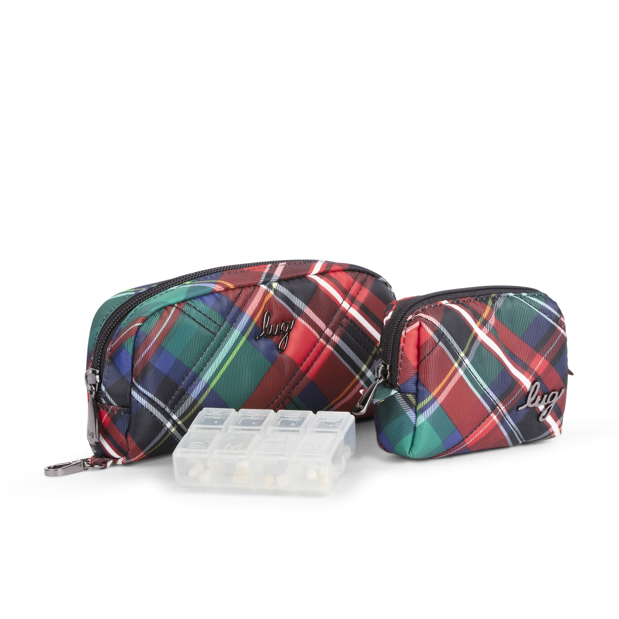 Bobsled XL Eyeglass Case & Choo Choo Mini Pill Box Set