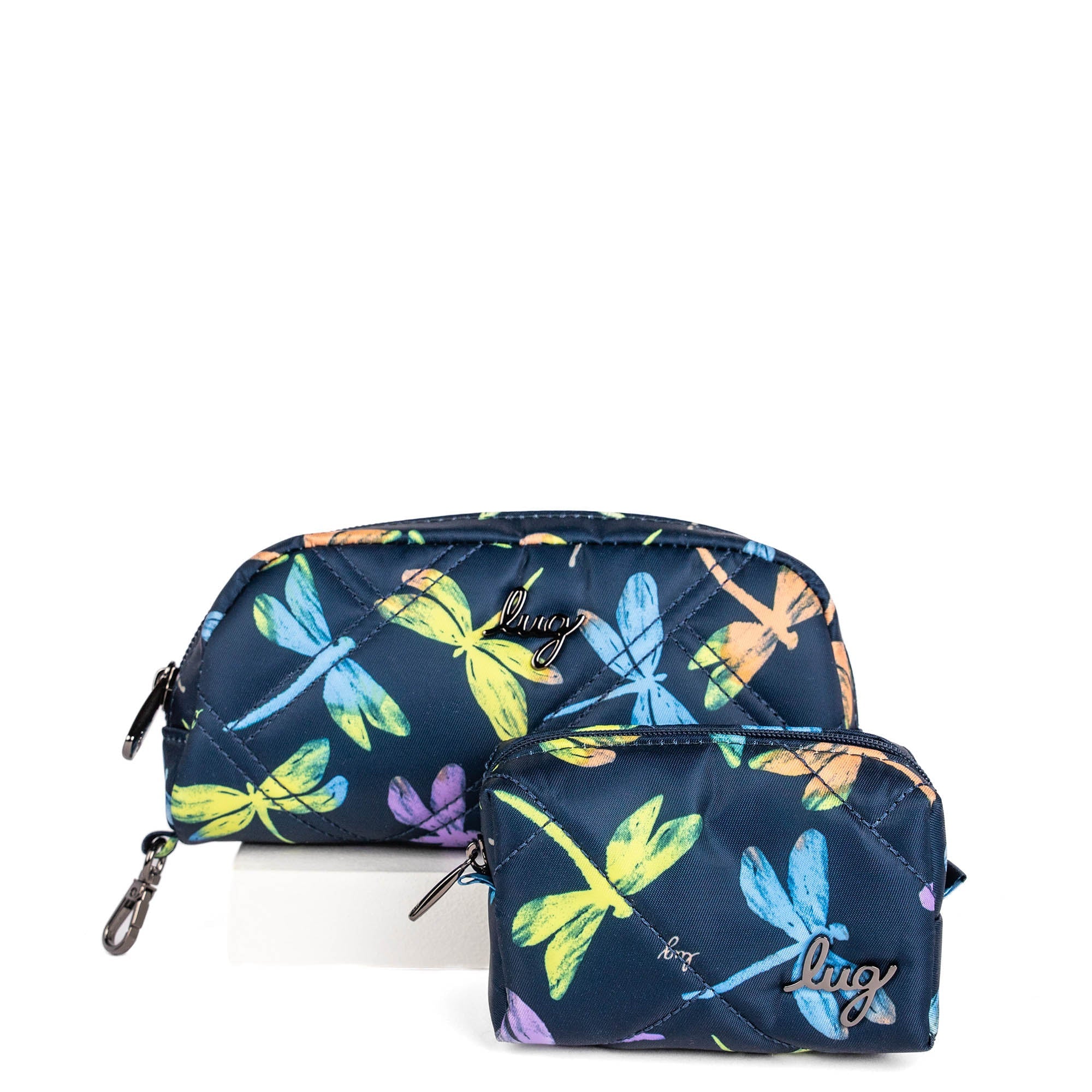 Bobsled XL Eyeglass Case & Choo Choo Mini Pill Box Set