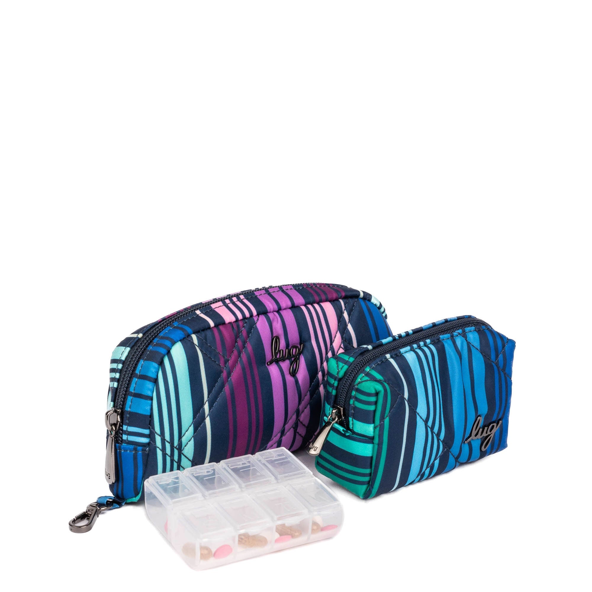 Bobsled XL Eyeglass Case & Choo Choo Mini Pill Box Set