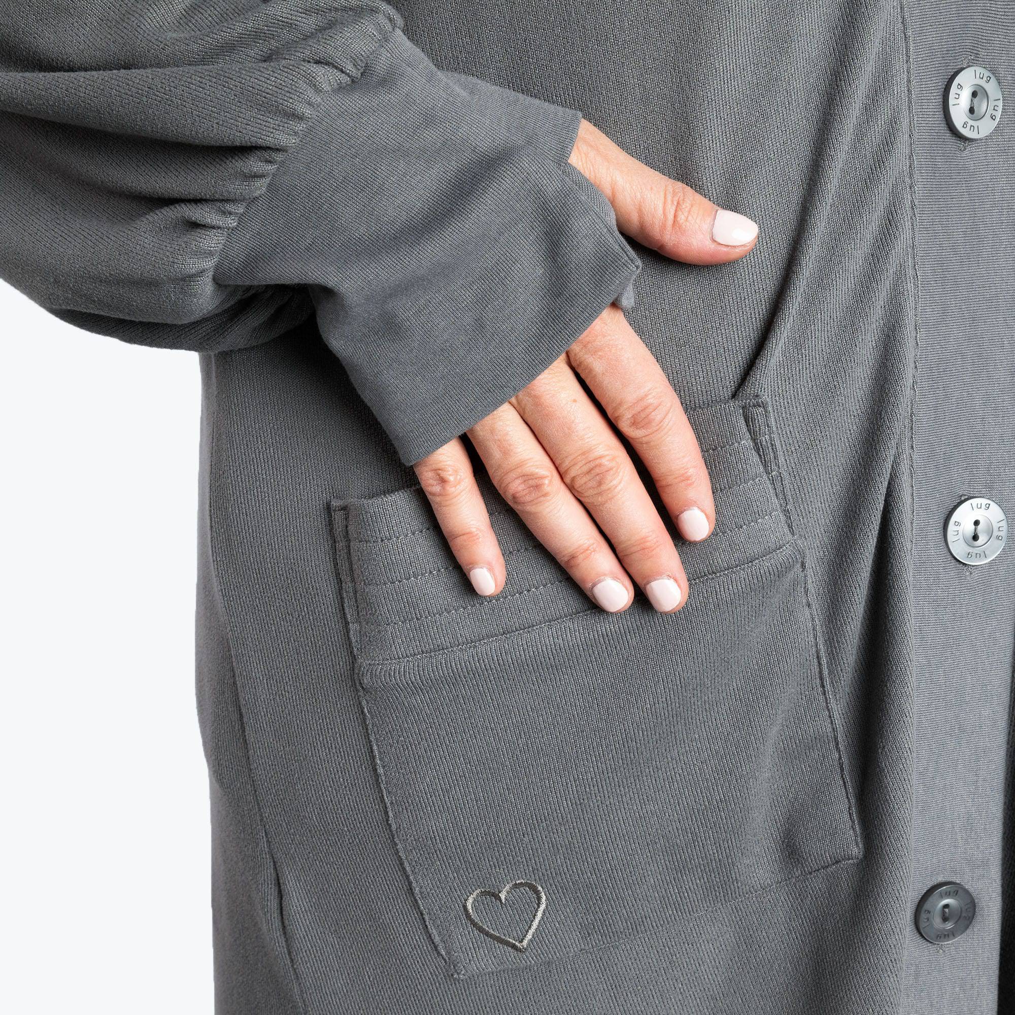 Dolly Brushed Sweater Knit Button Front Cardigan