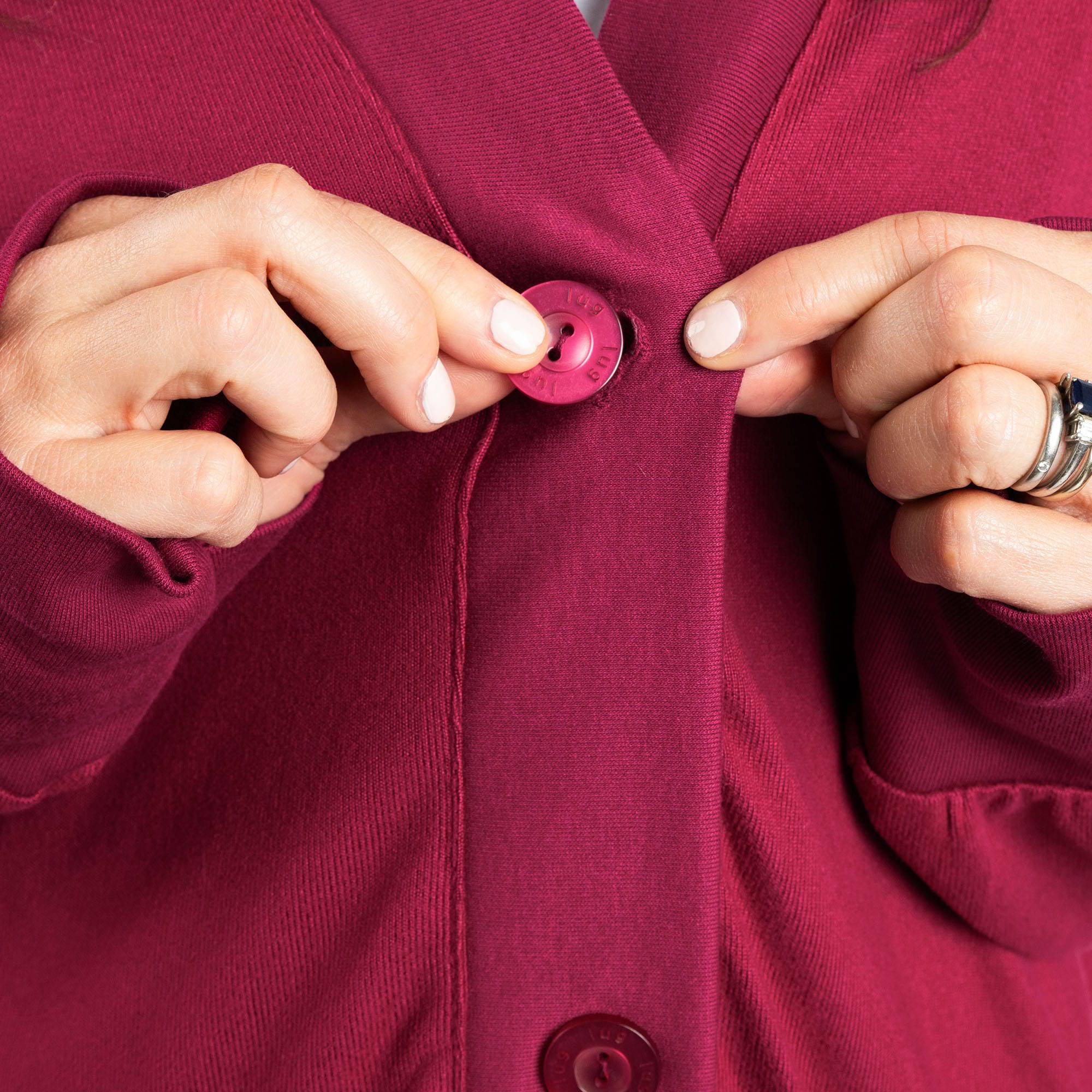 Dolly Brushed Sweater Knit Button Front Cardigan