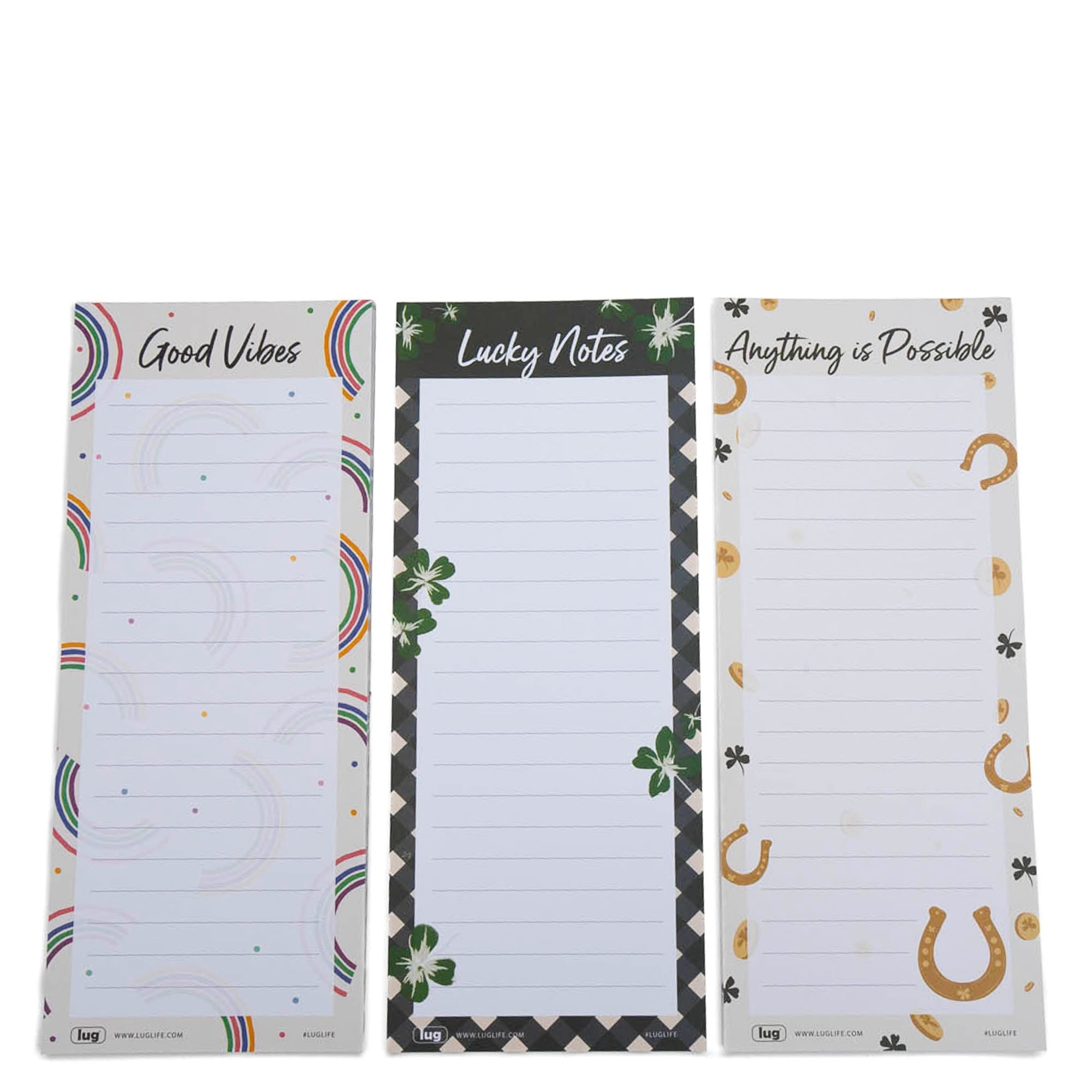 Doodle Notepad 3pk - 4.5 x 11