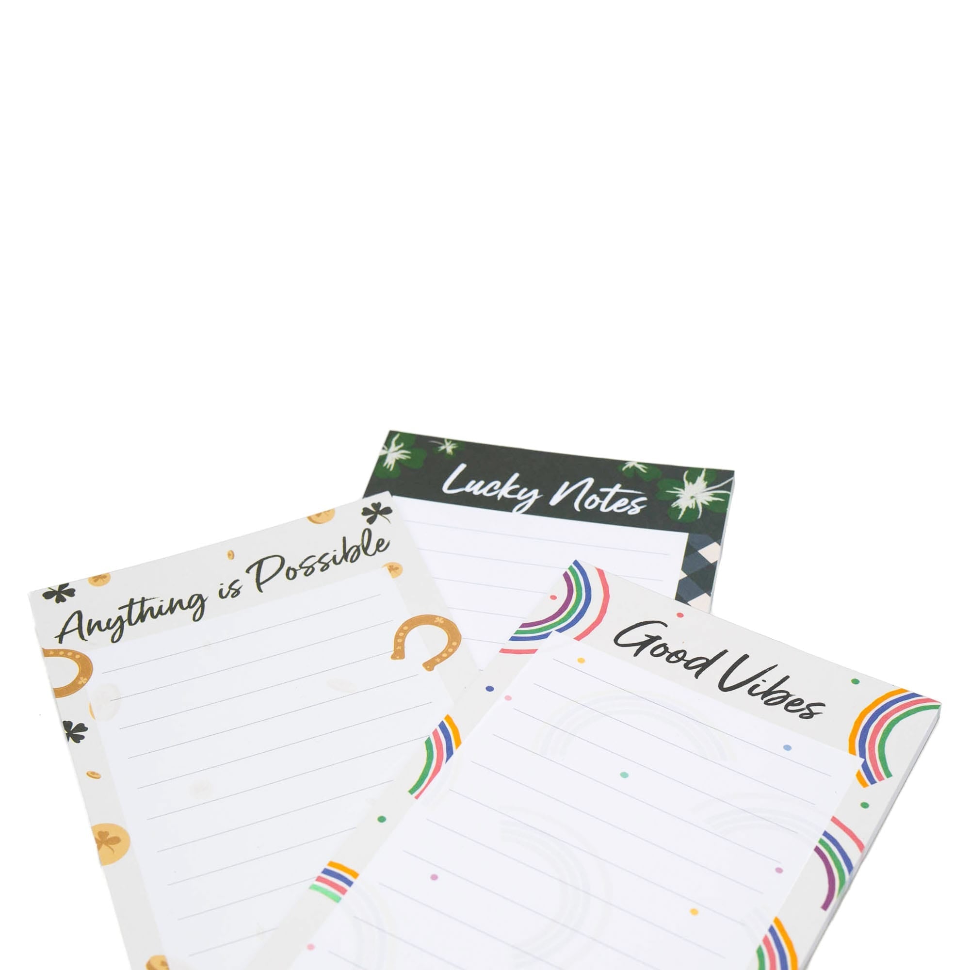 Doodle Notepad 3pk - 4.5 x 11