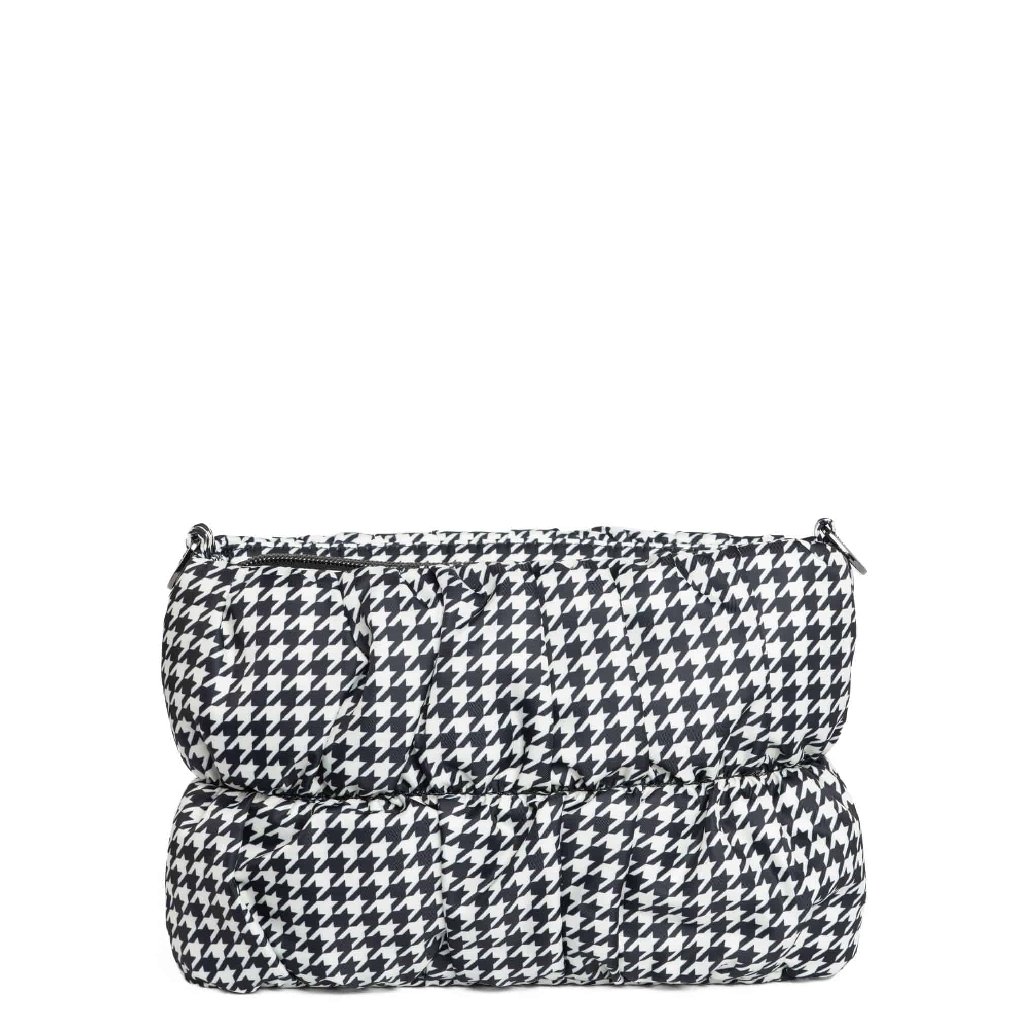 Flounce Ruched Crossbody Bag