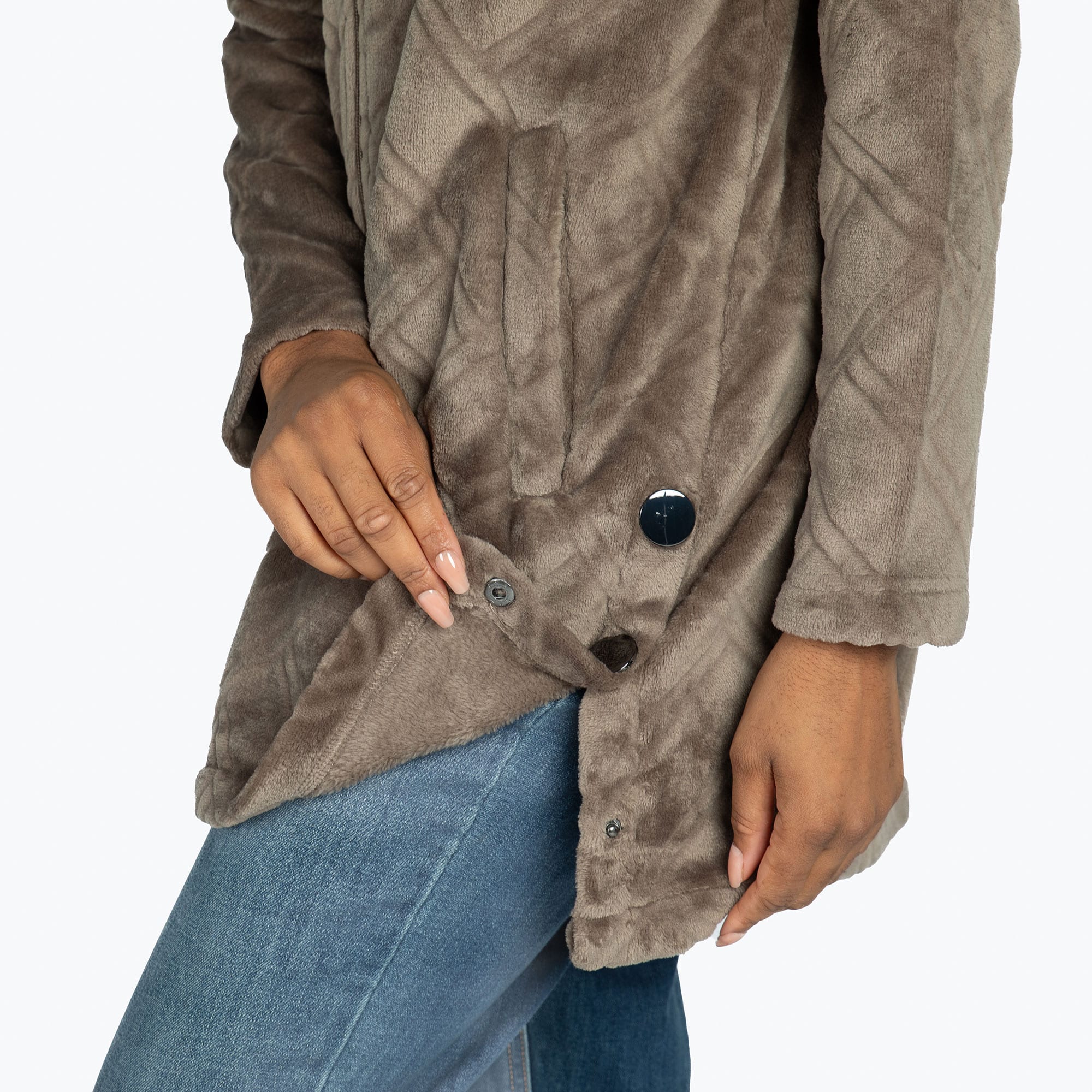 Huddle Plush Zip Lounger