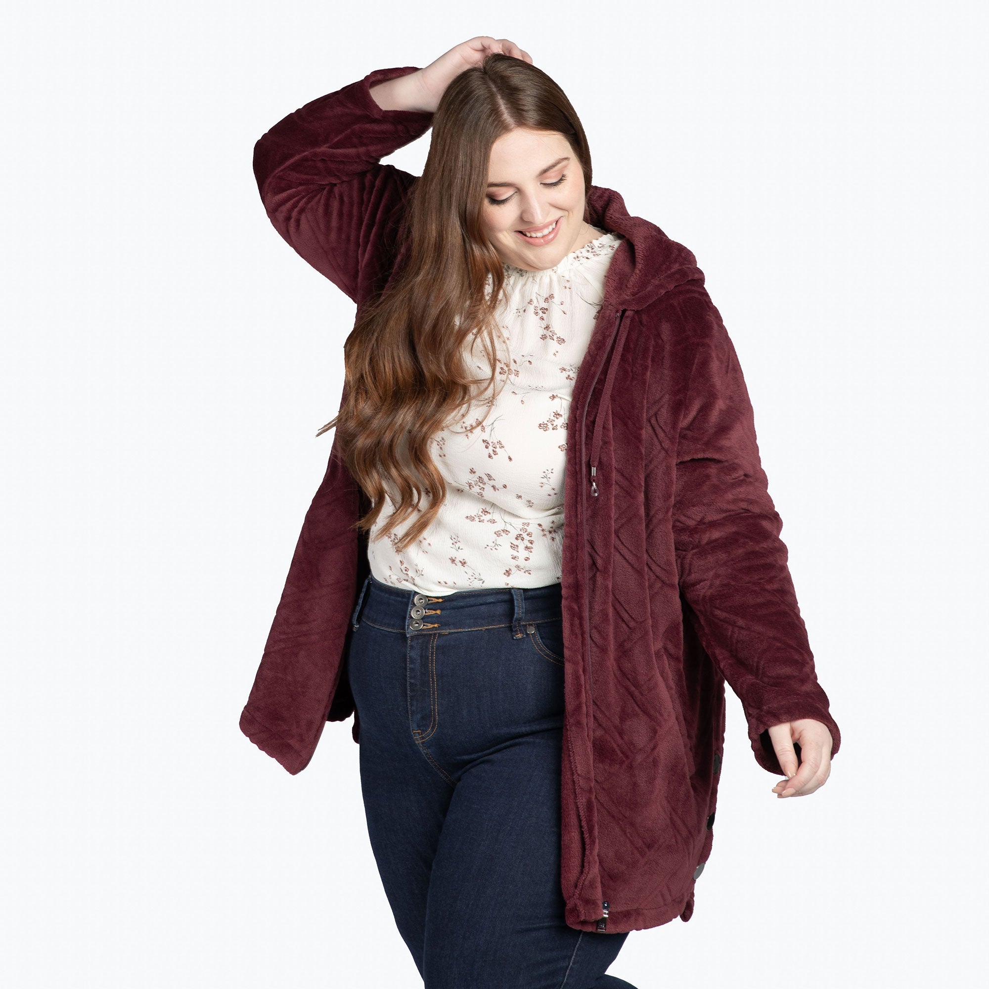 Huddle Plush Zip Lounger