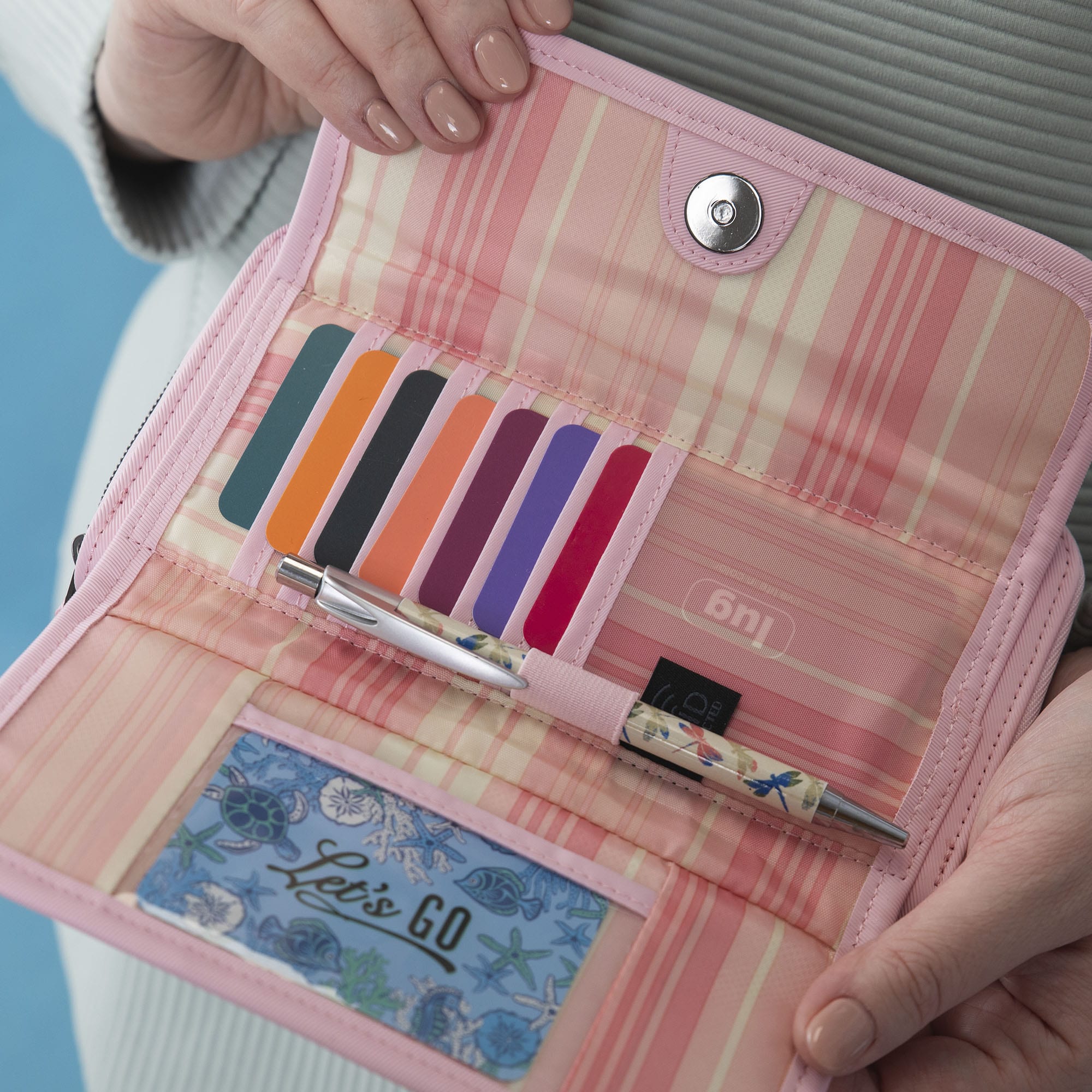 Kickflip Love Satin Luxe VL RFID Wallet