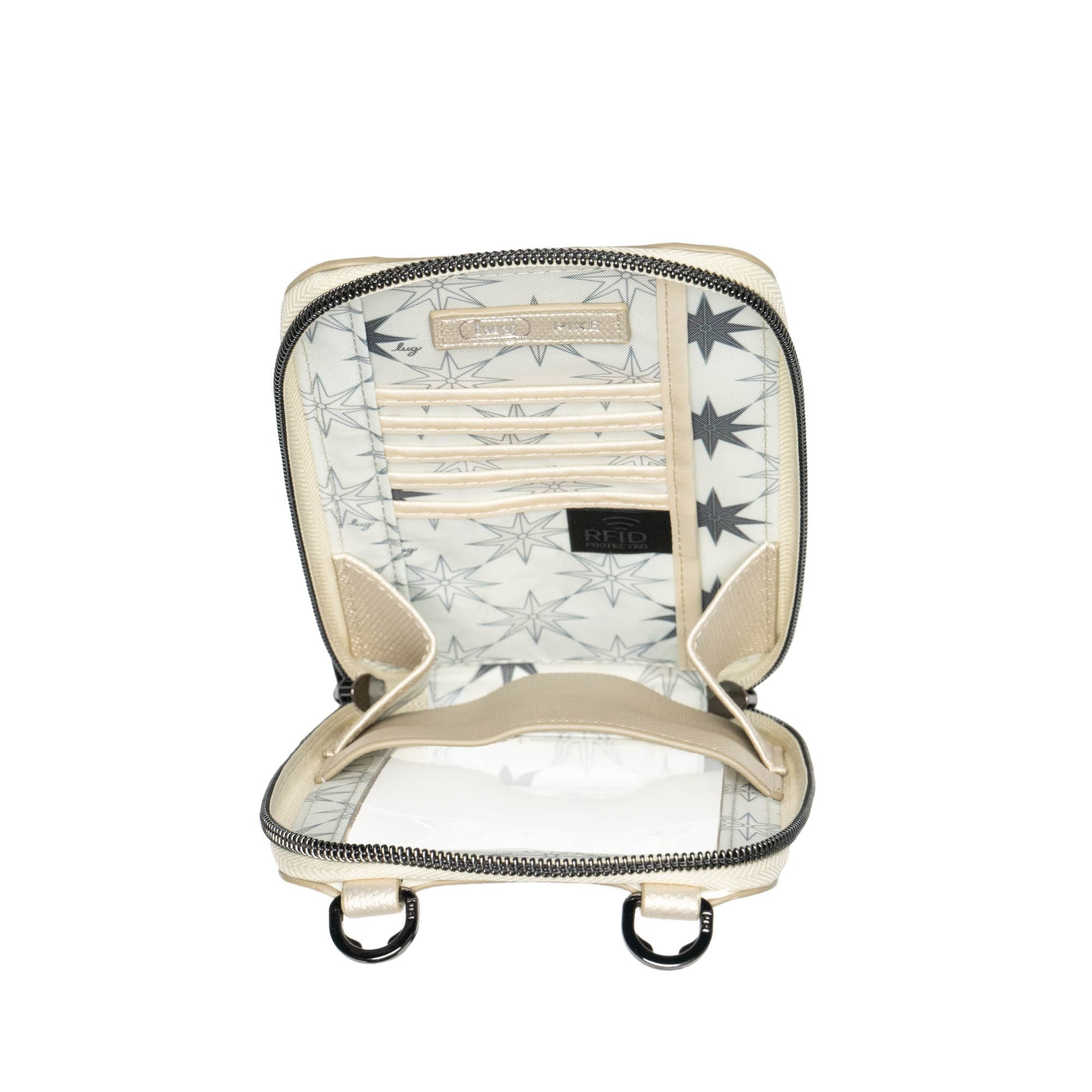 Pike Matte Luxe VL RFID Crossbody Bag