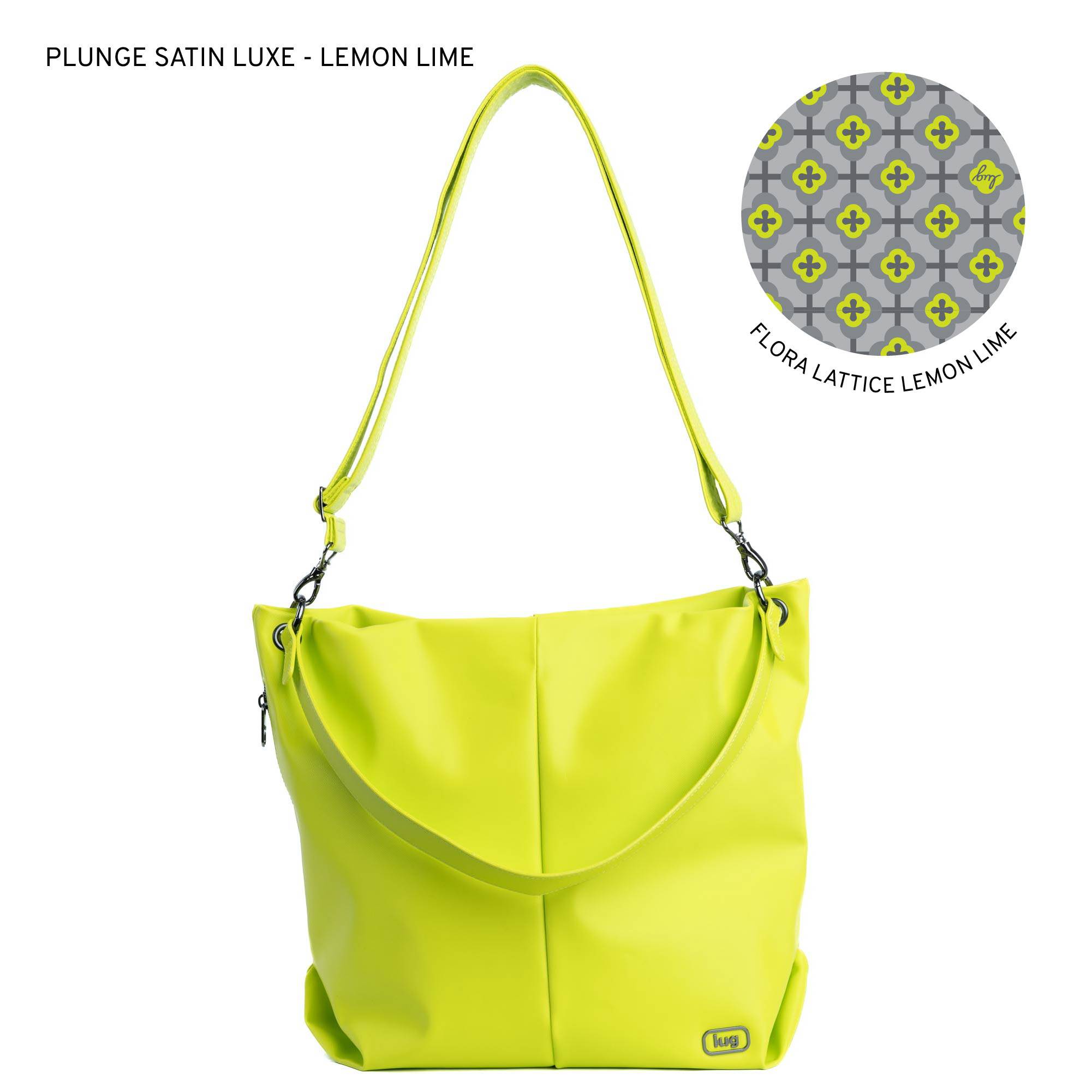 Plunge Satin Luxe VL Carry-All Crossbody Bag