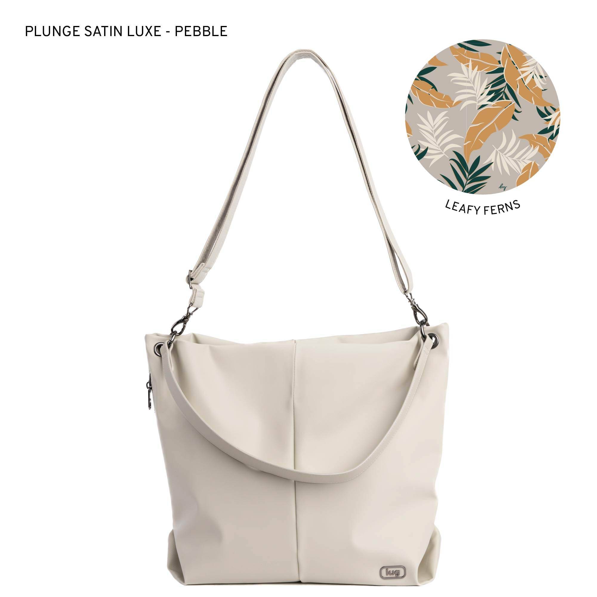 Plunge Satin Luxe VL Carry-All Crossbody Bag