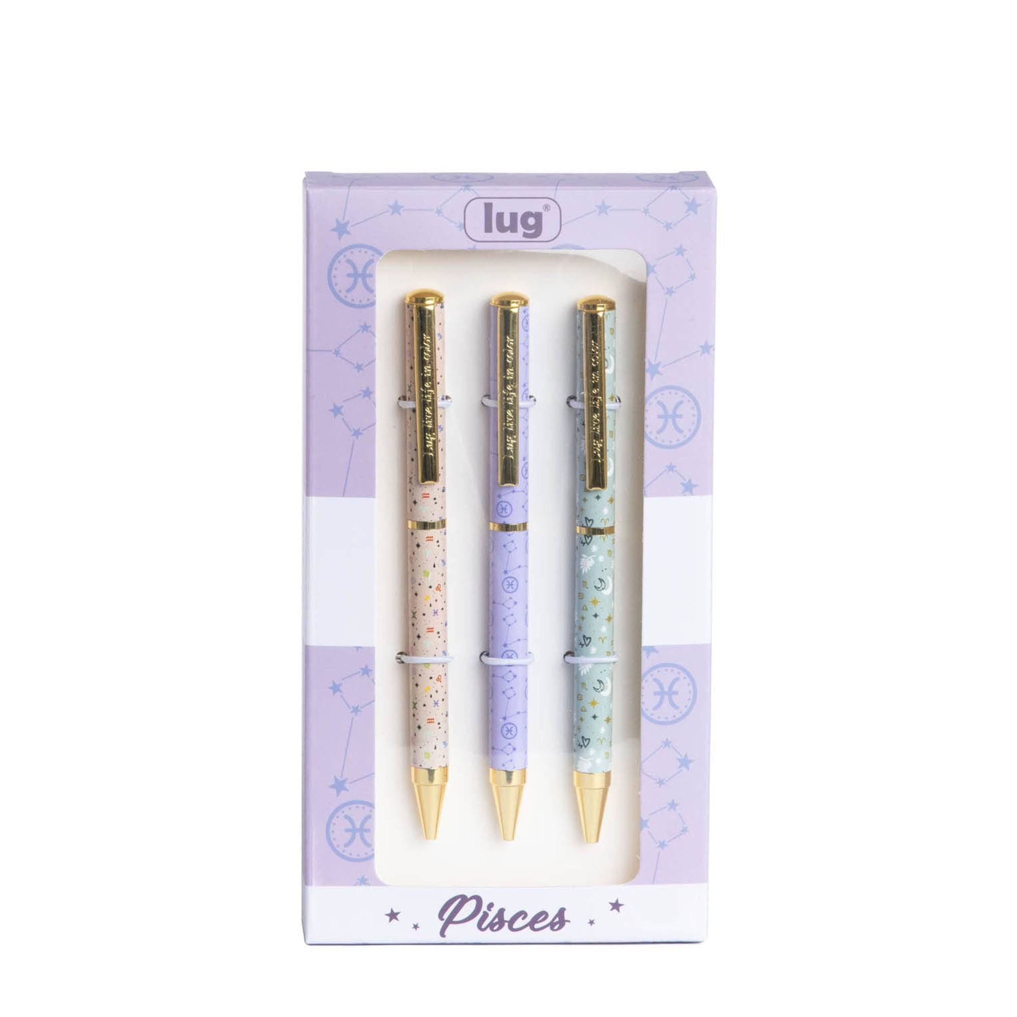 Lug Pens 3pk - Zodiac
