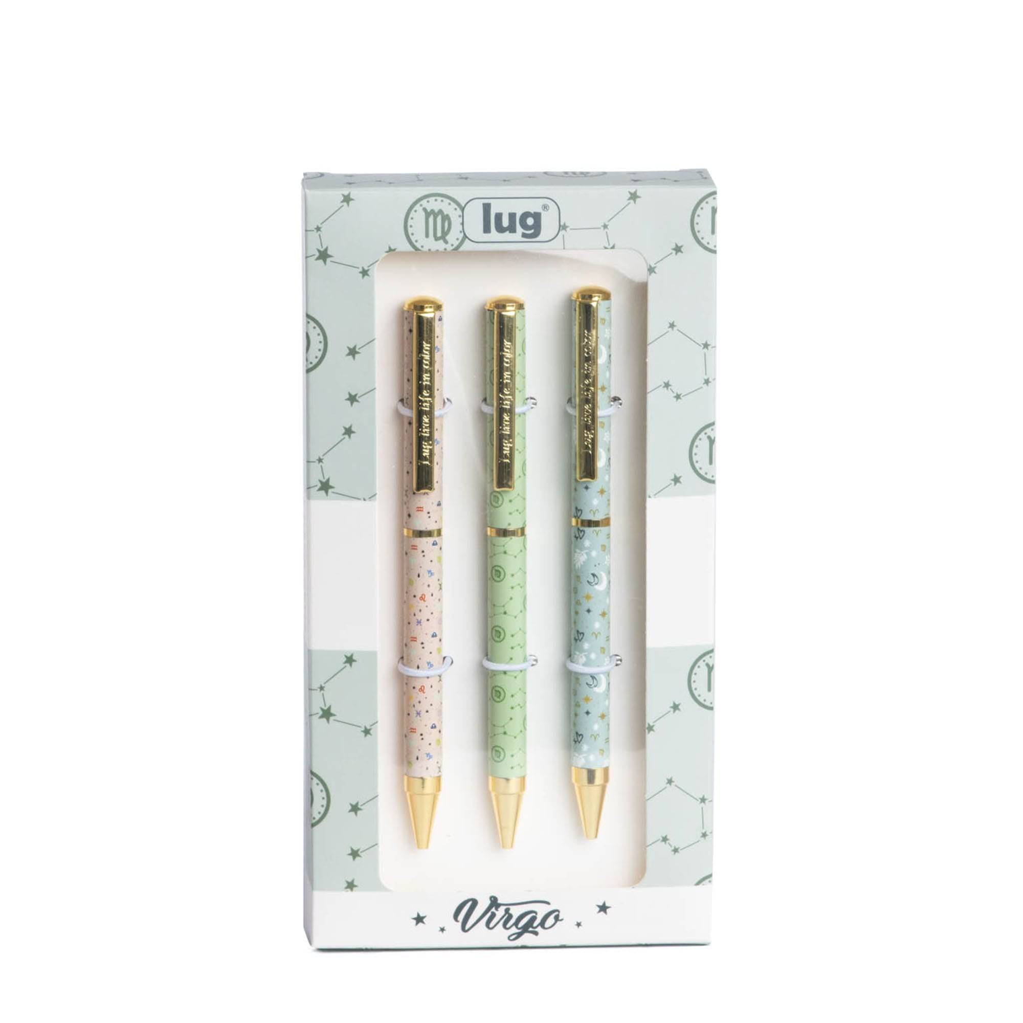 Lug Pens 3pk - Zodiac