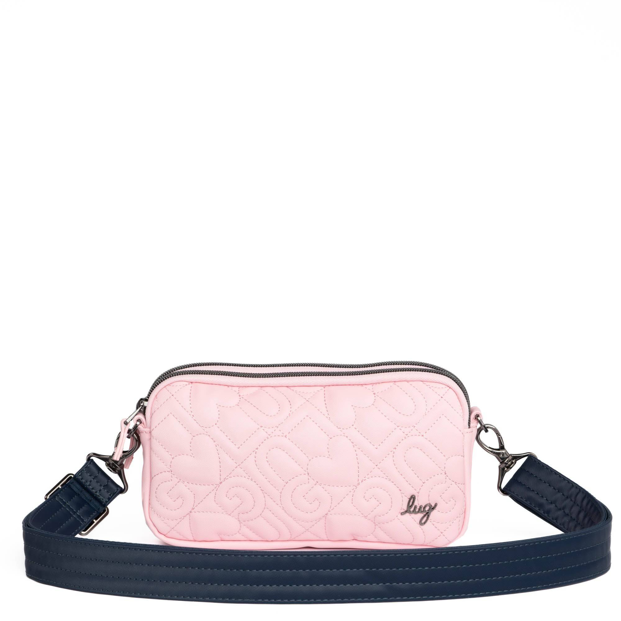 Adjustable Webbed Satin Luxe VL Bag Strap - 1.25