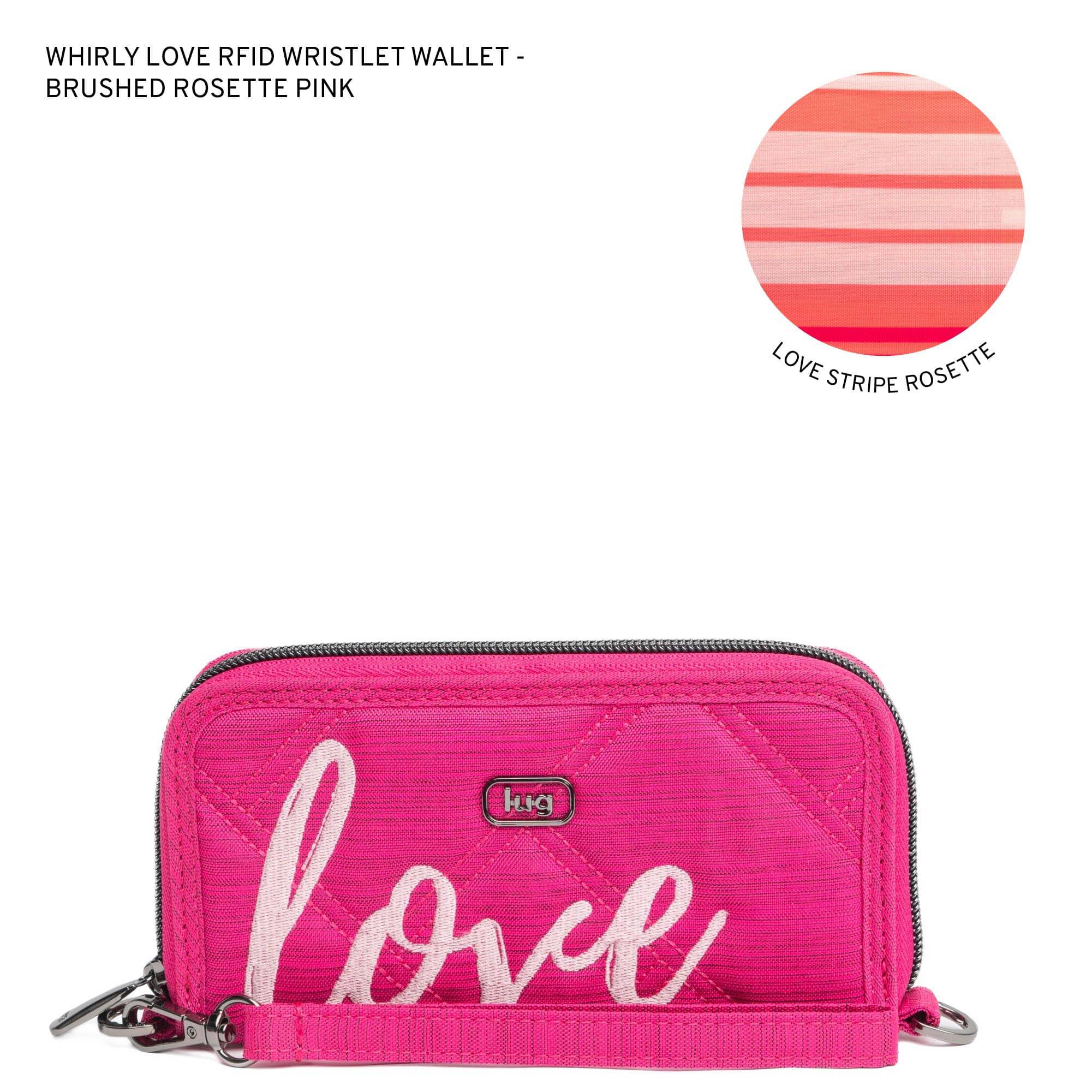 Whirly Love RFID Wristlet Wallet