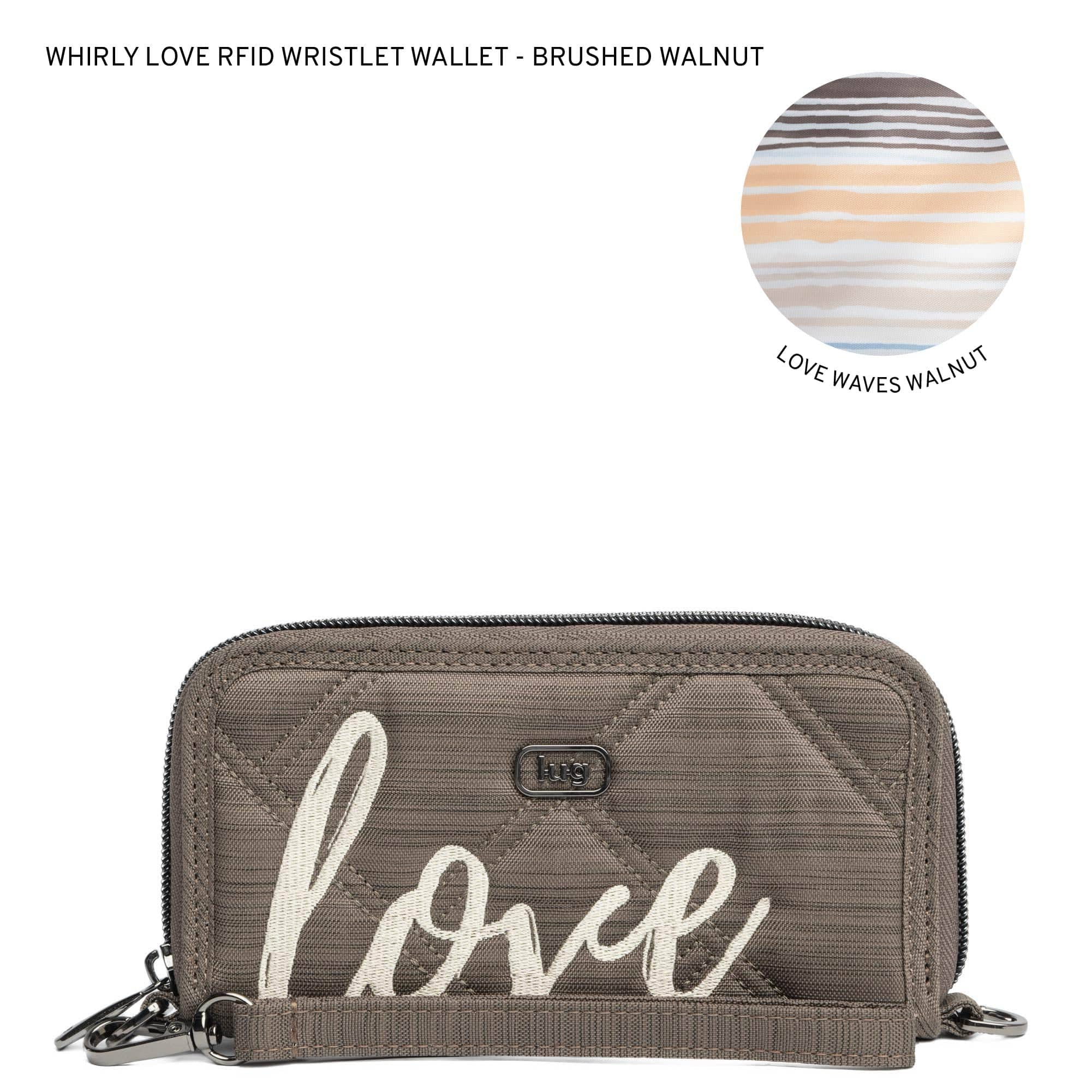 Whirly Love RFID Wristlet Wallet