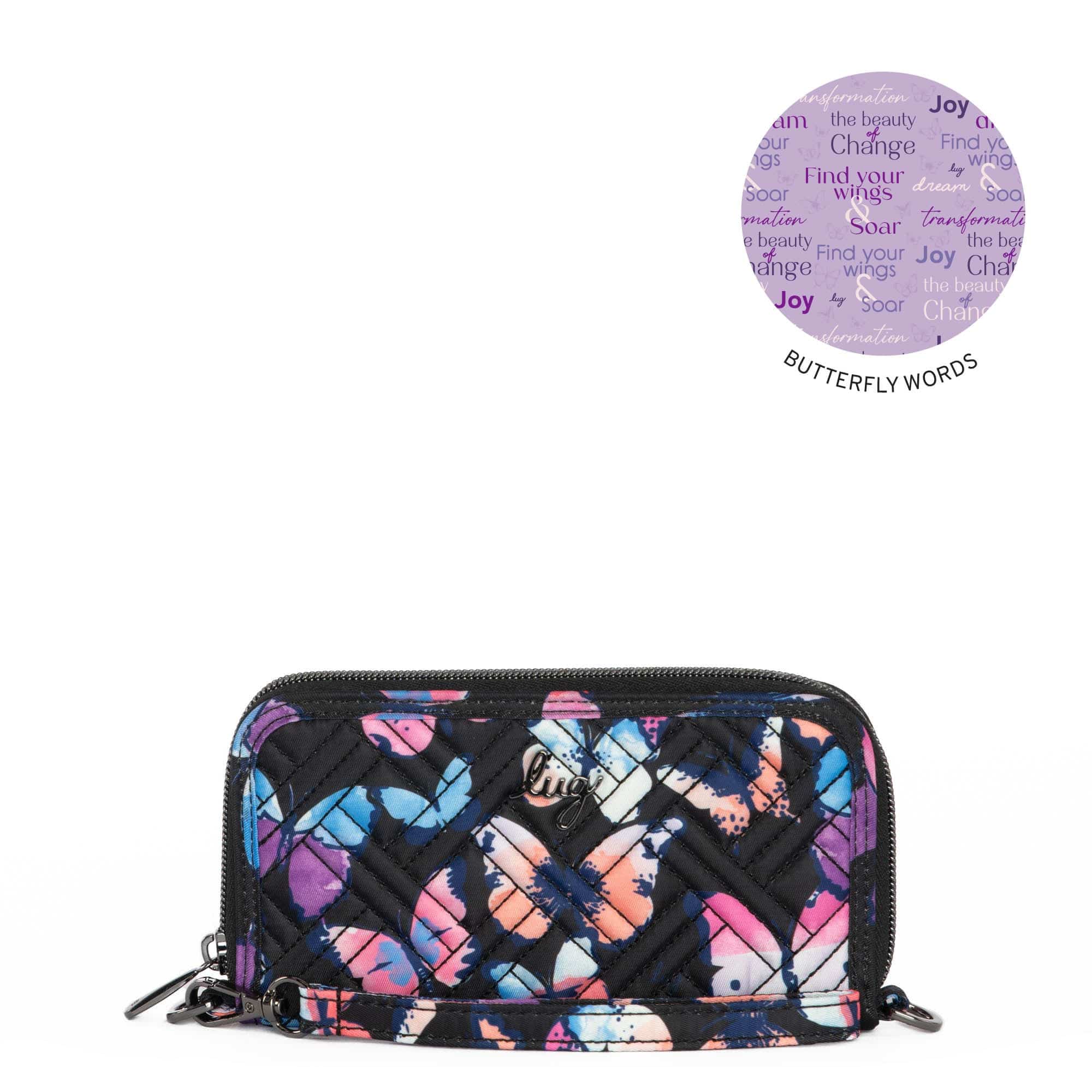 Whirly RFID Wristlet Wallet
