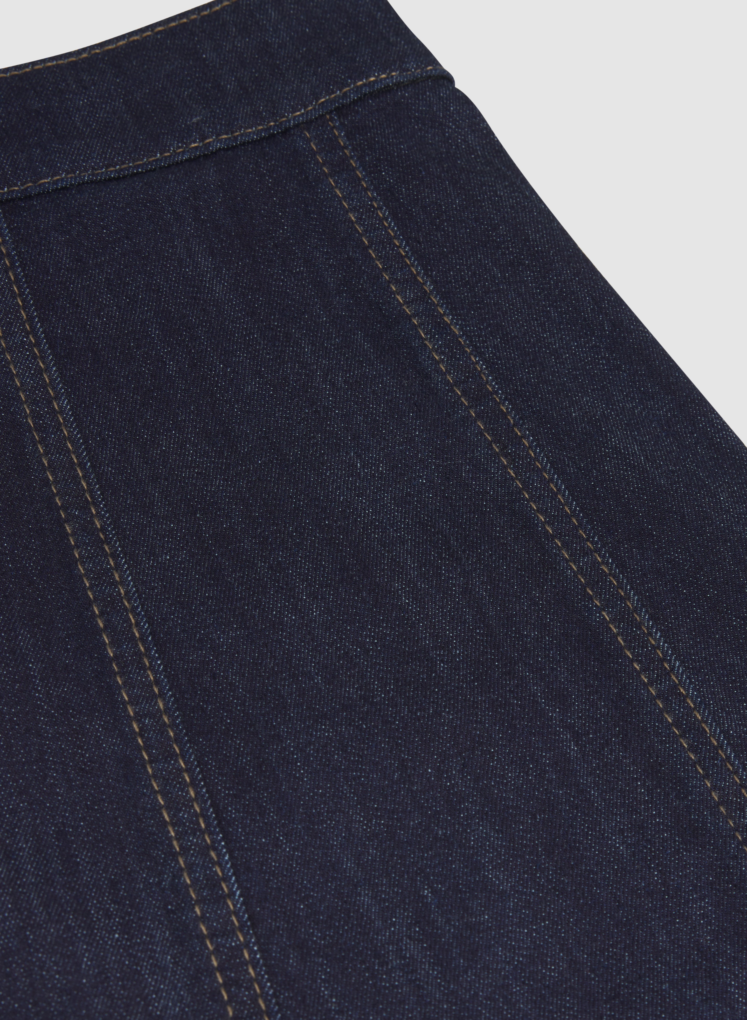 A-Line Denim Skirt