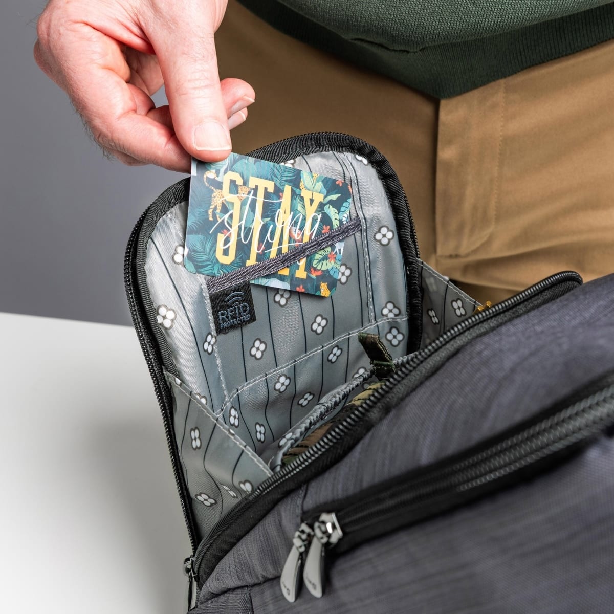 Starboard Brushed Sling Bag