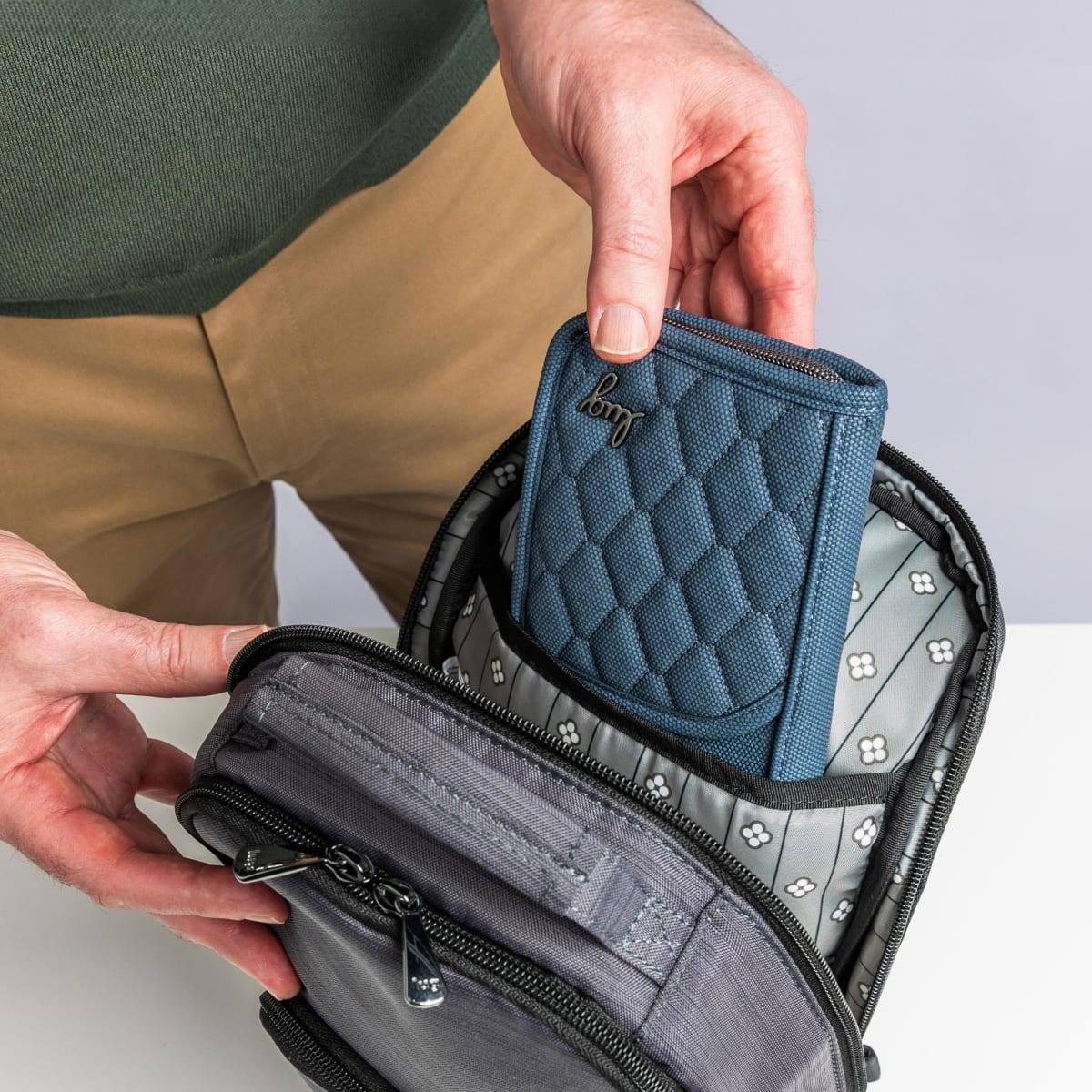 Starboard Brushed Sling Bag