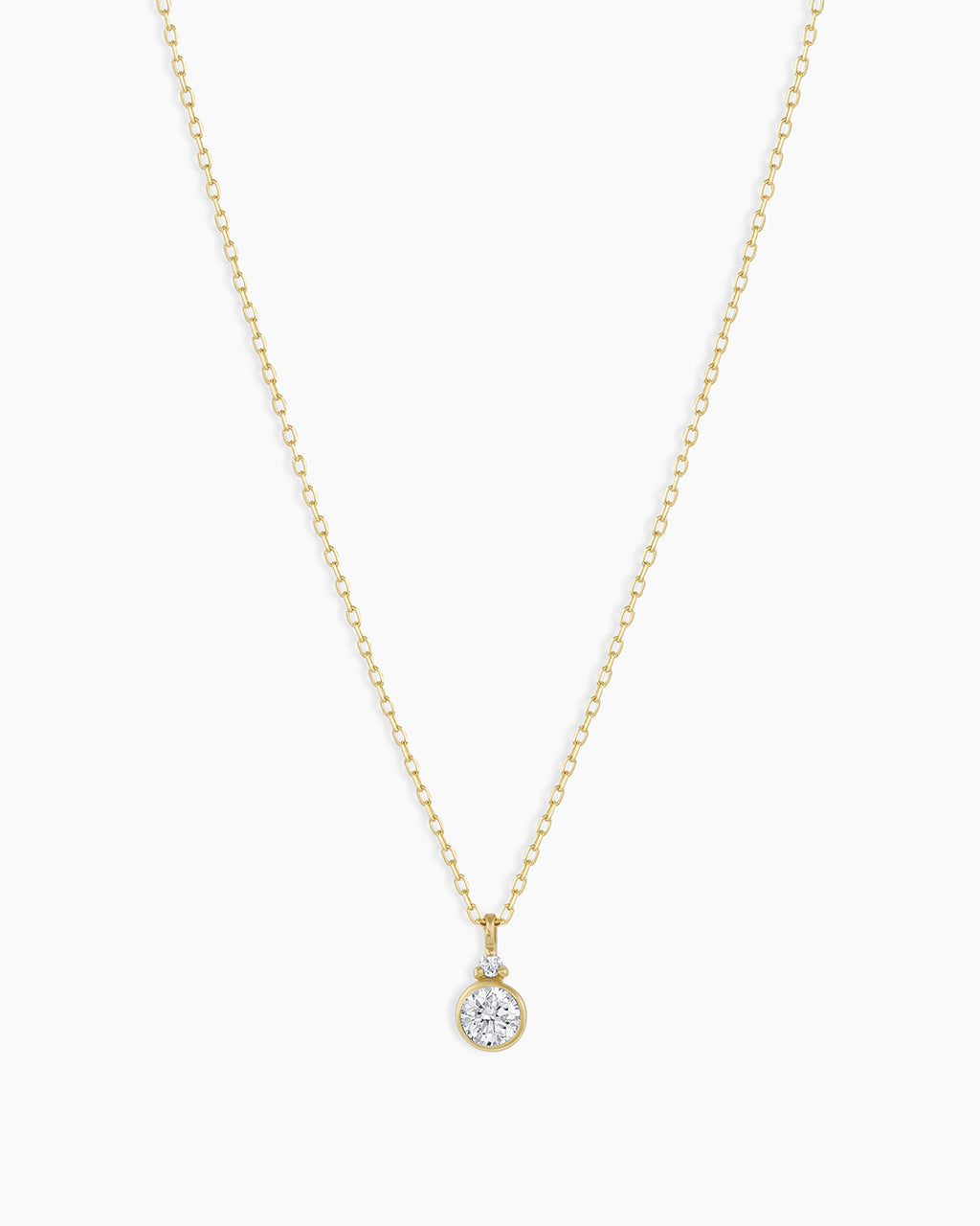 14k Gold Birthstone Necklace