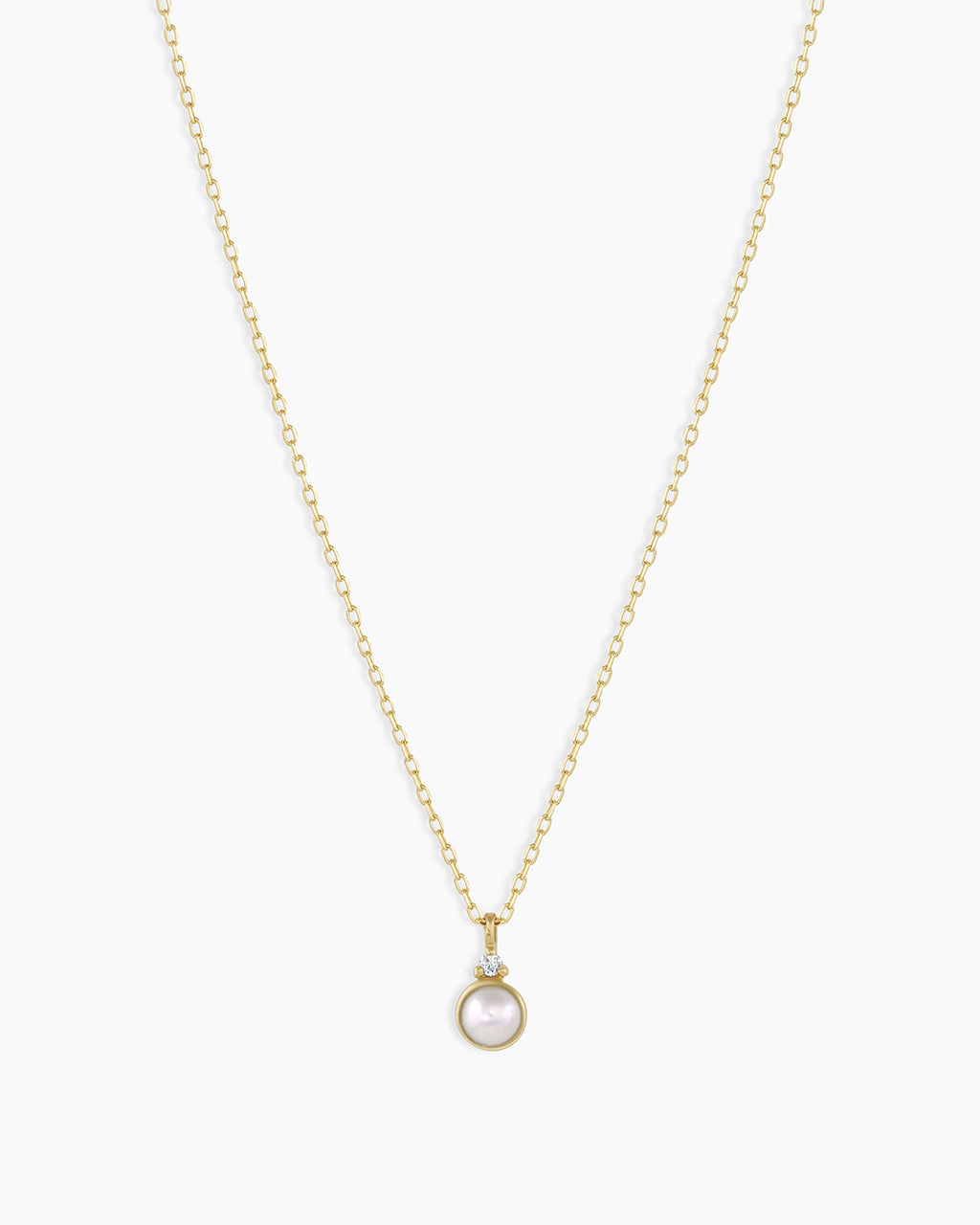 14k Gold Birthstone Necklace