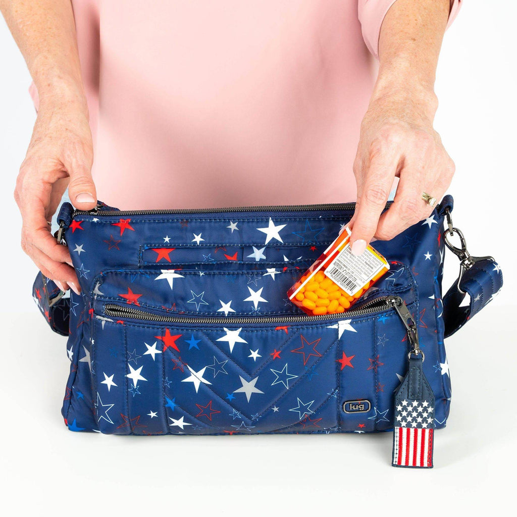 Stretch LE Crossbody Bag - Patriotic