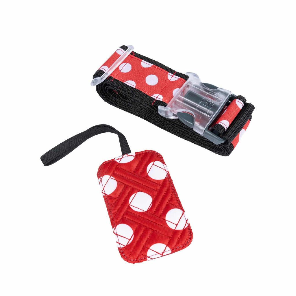 Baggage Claim Strap & Luggage Tag Set