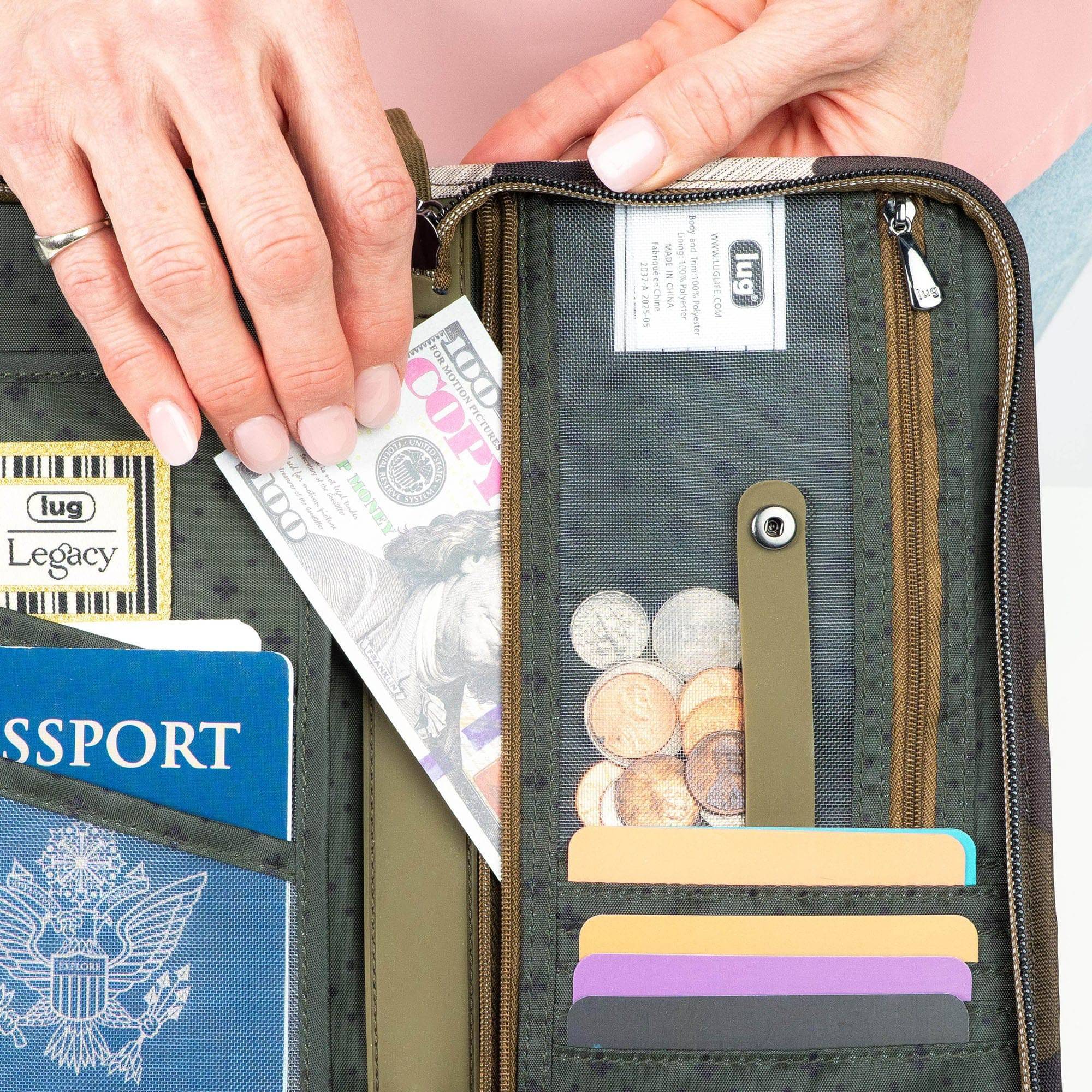 Legacy Collection Tango Travel RFID Wallet