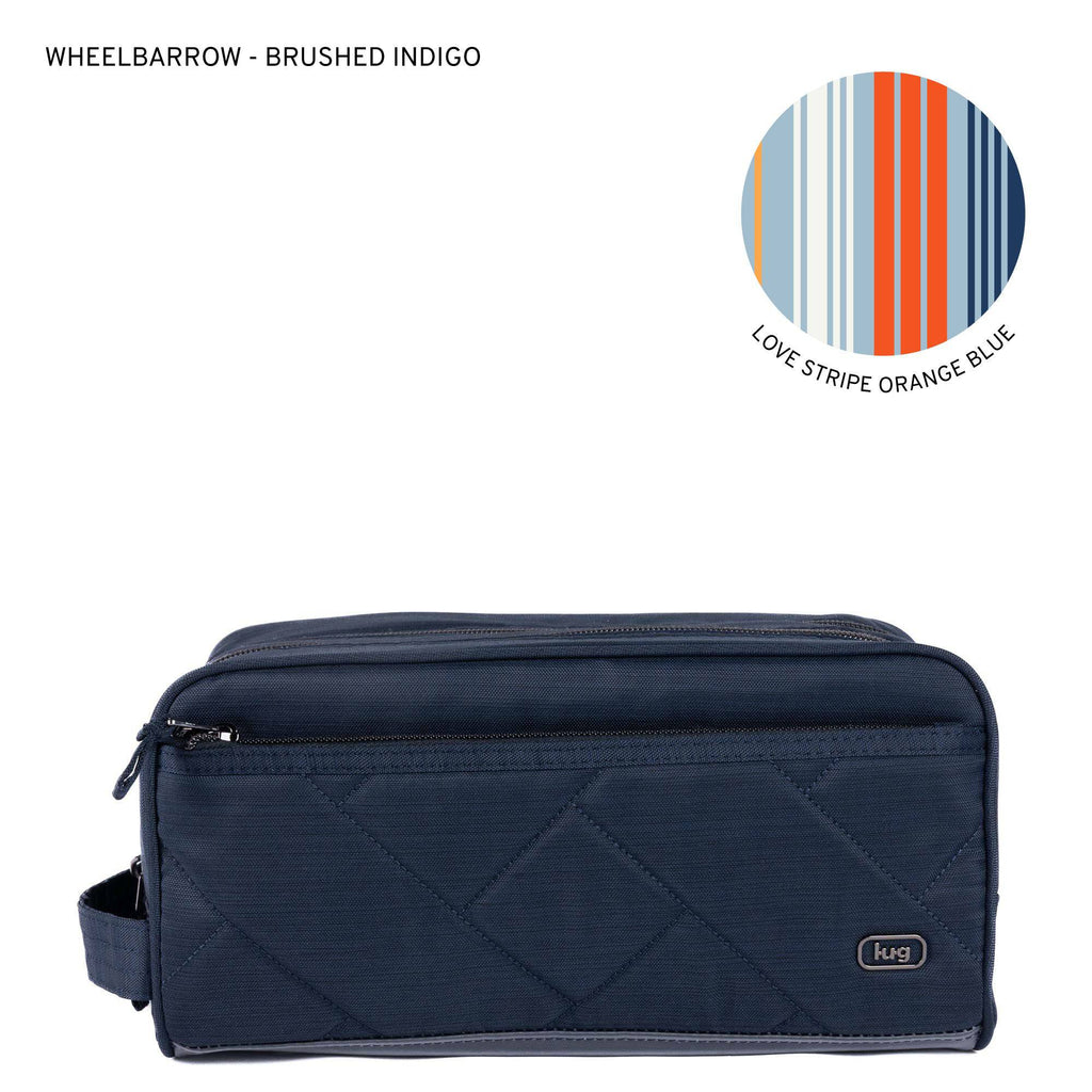 Wheelbarrow Brushed Dopp Kit