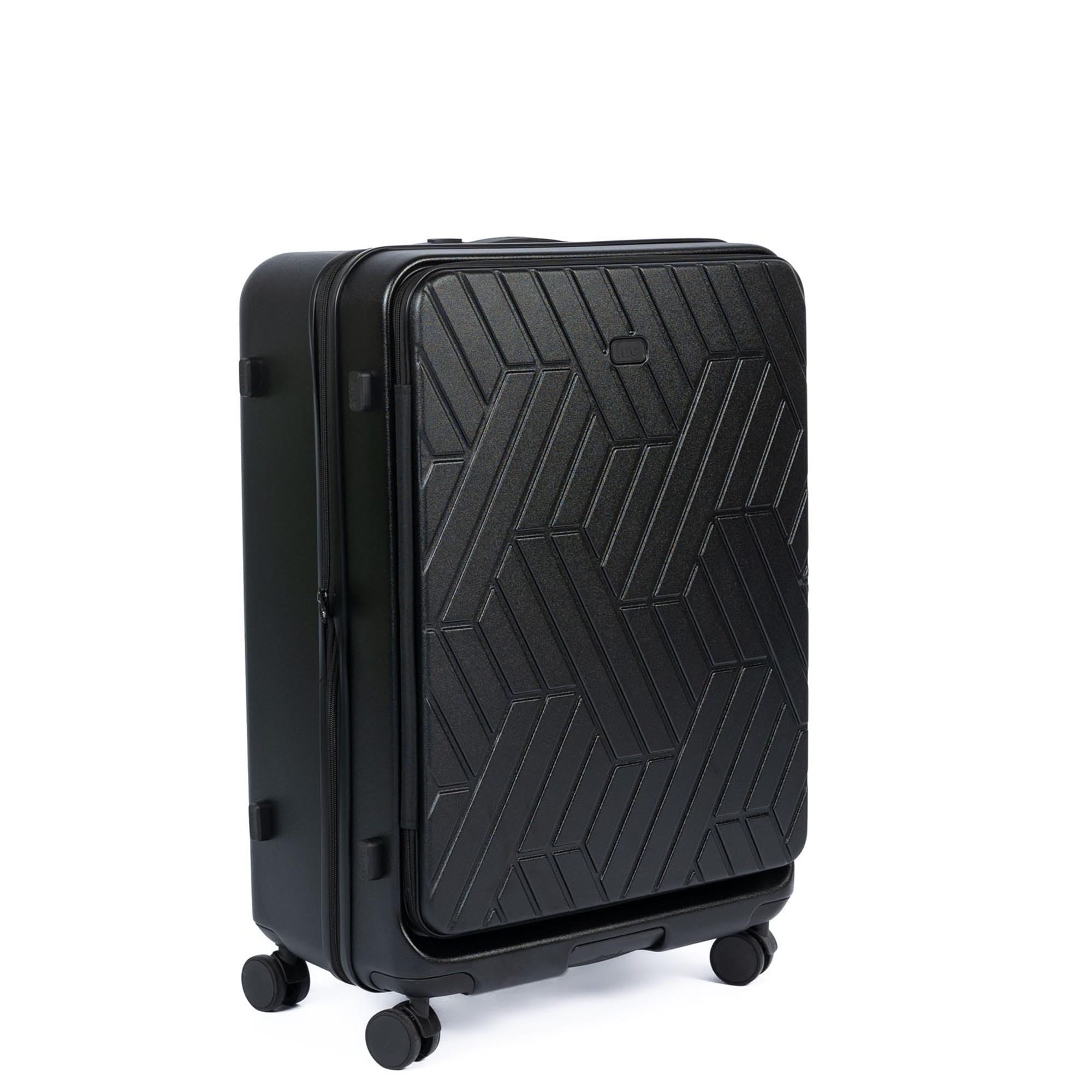 Box Truck Hard Sided Wheelie Checked Bag
