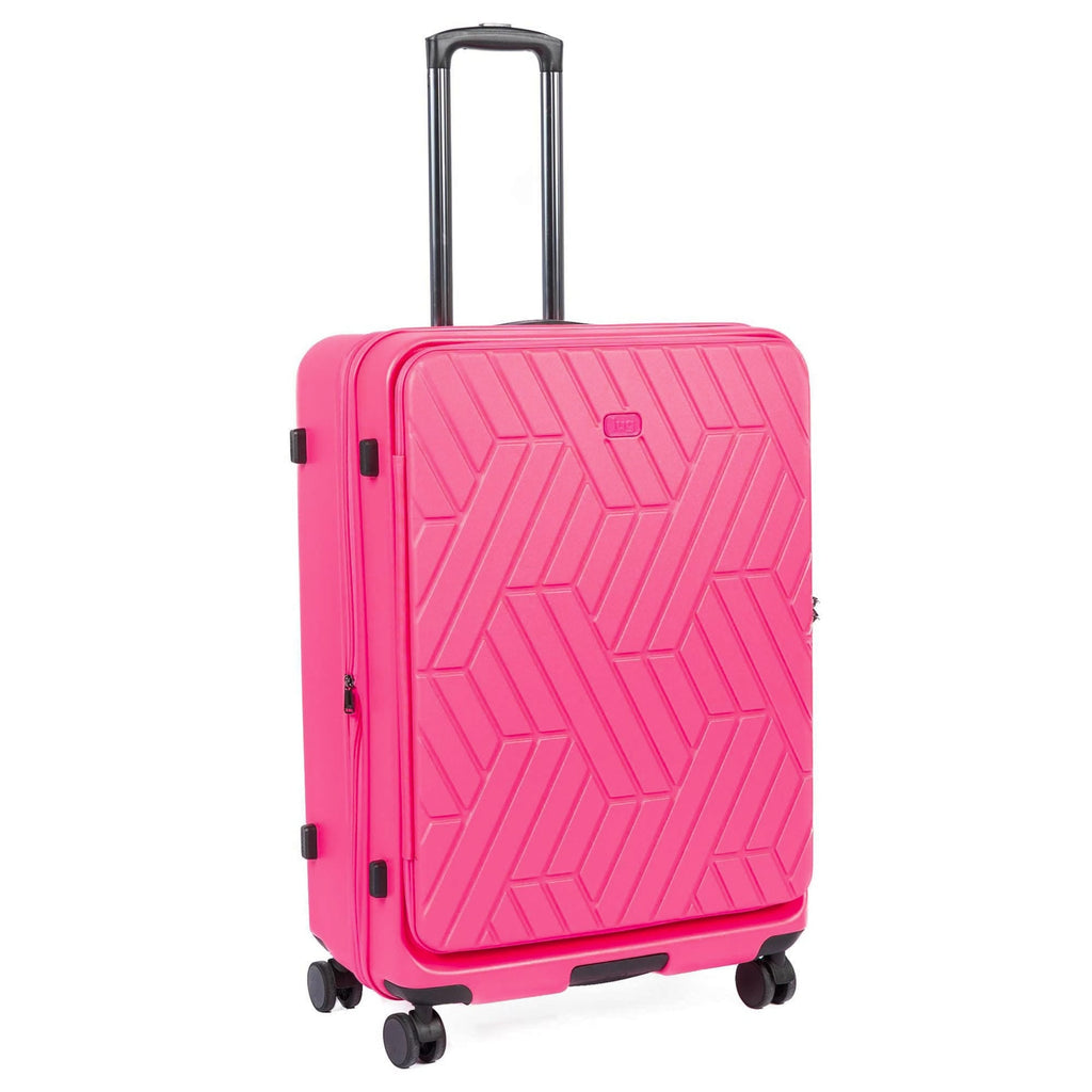 Box Truck Hard Sided Wheelie Checked Bag