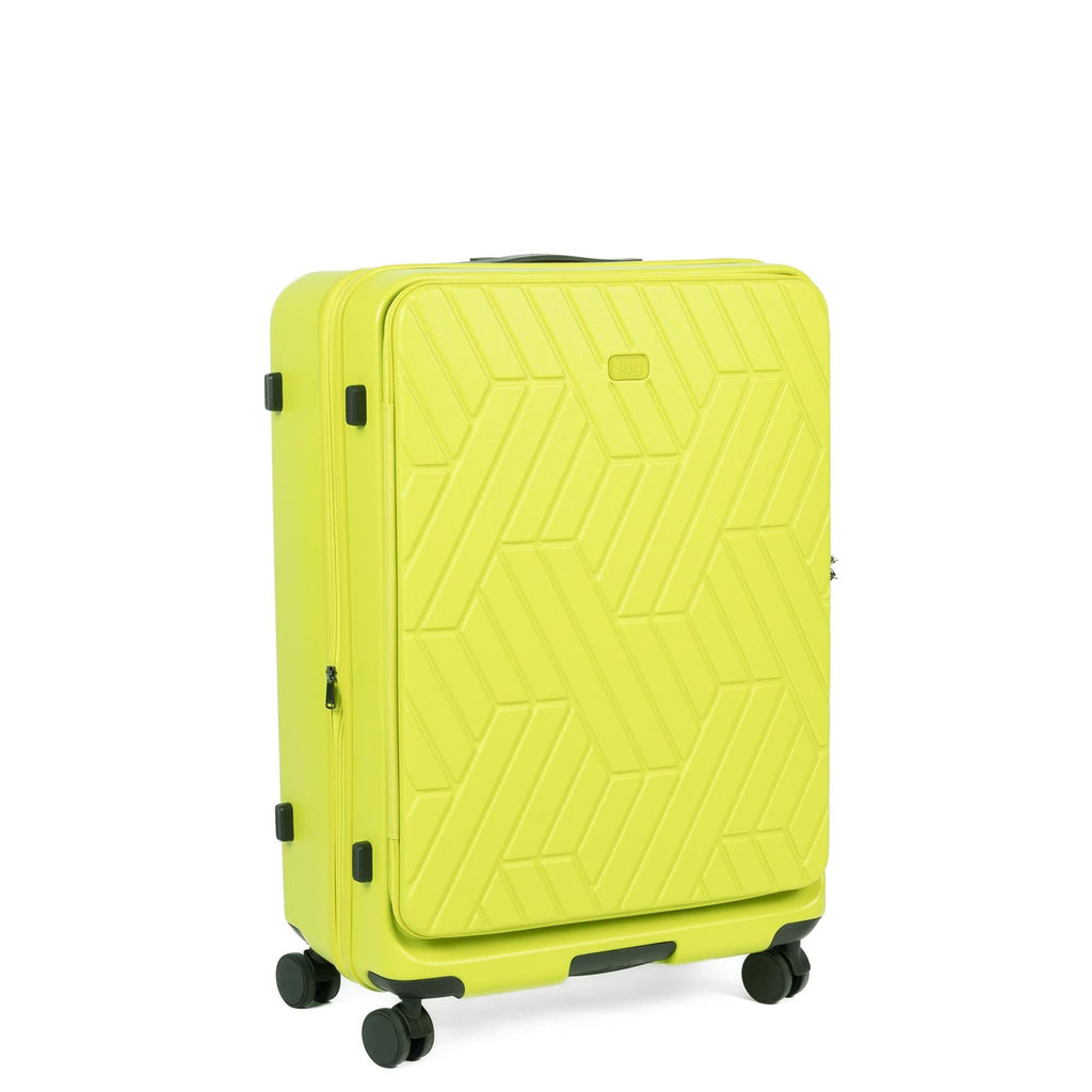 Box Truck Hard Sided Wheelie Checked Bag