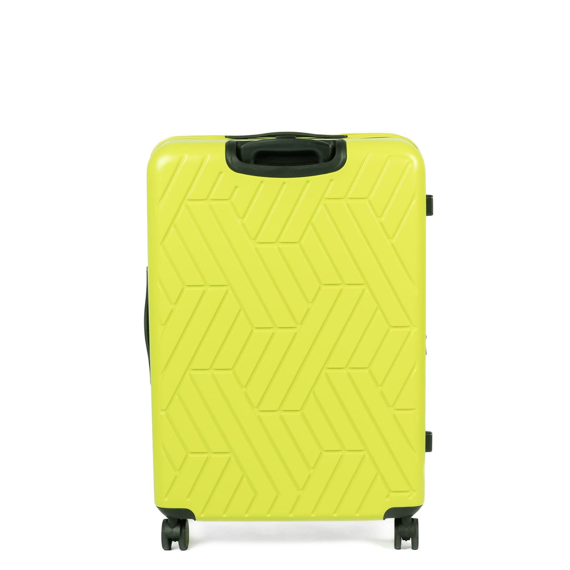 Box Truck Hard Sided Wheelie Checked Bag