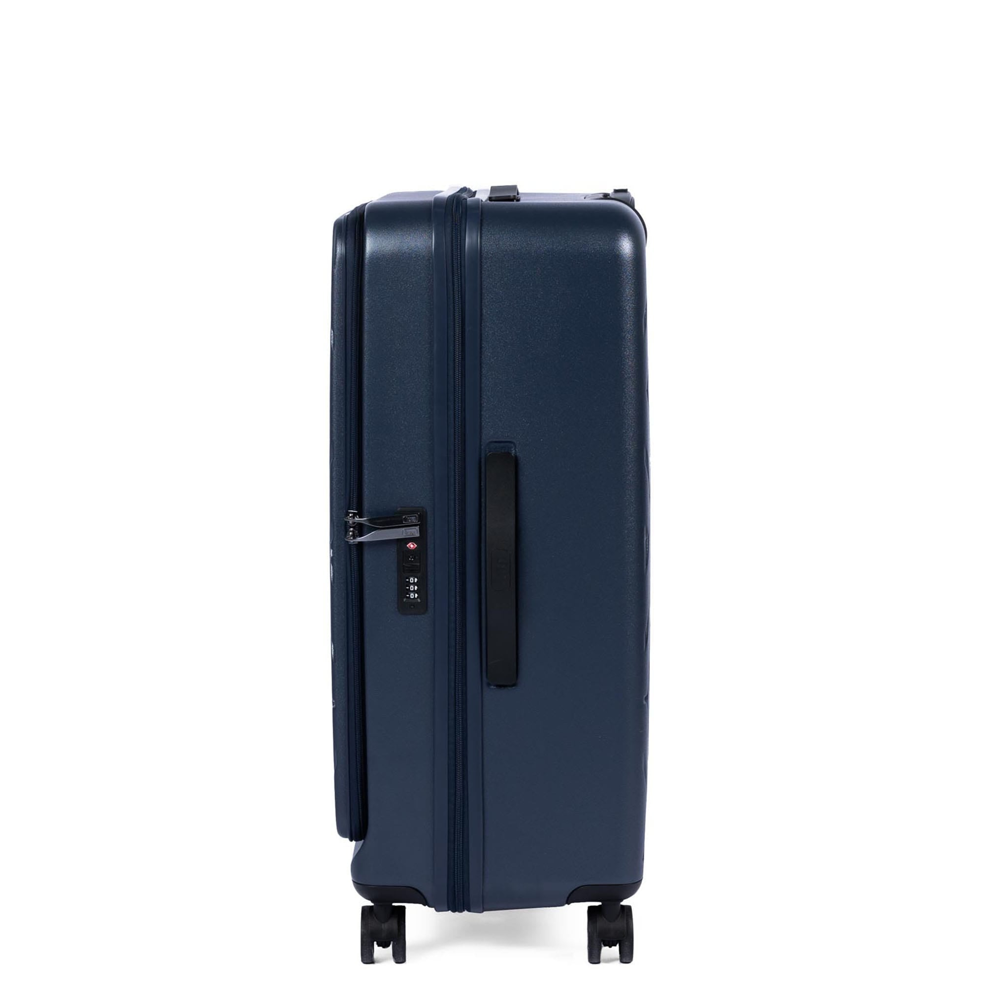 Box Truck Hard Sided Wheelie Checked Bag