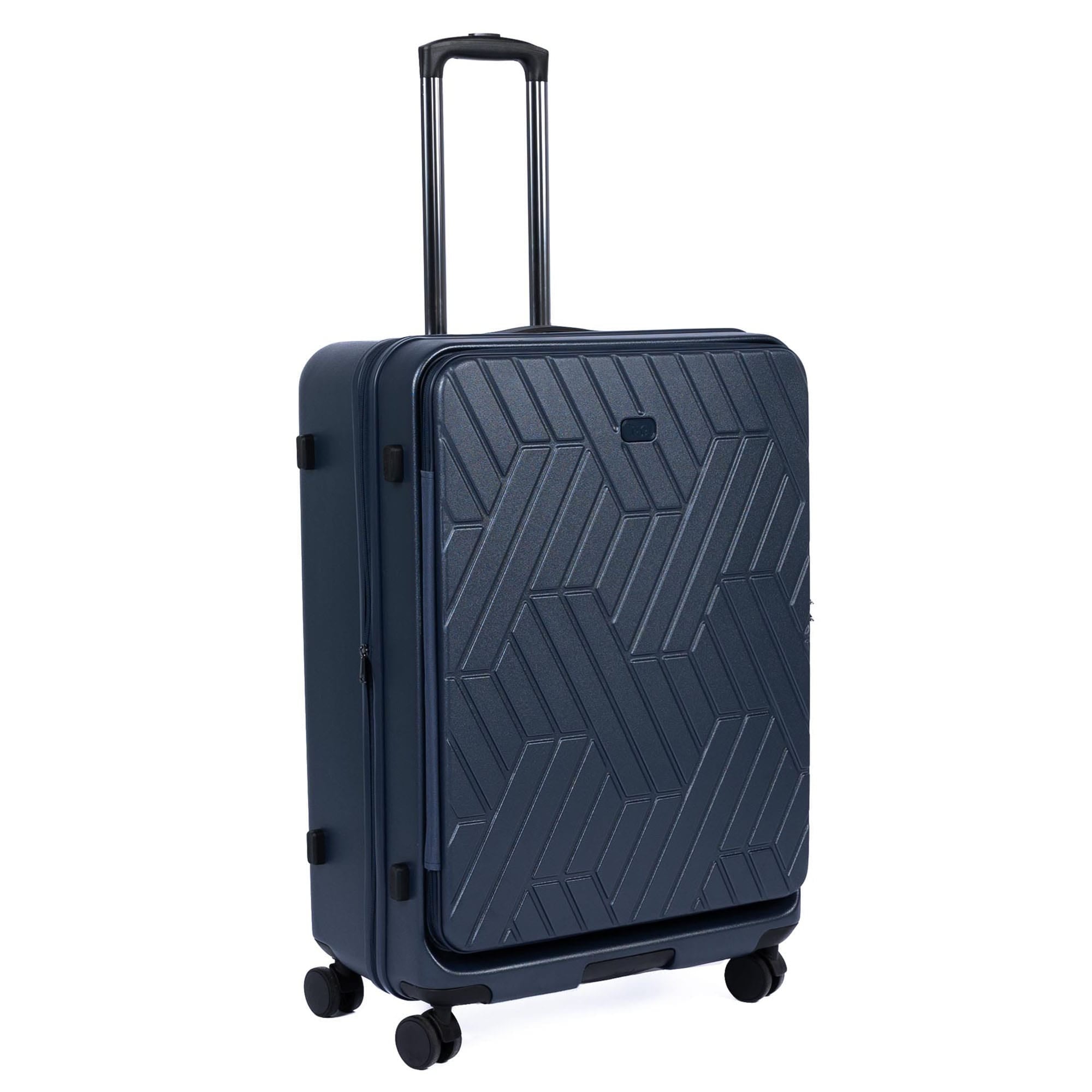 Box Truck Hard Sided Wheelie Checked Bag