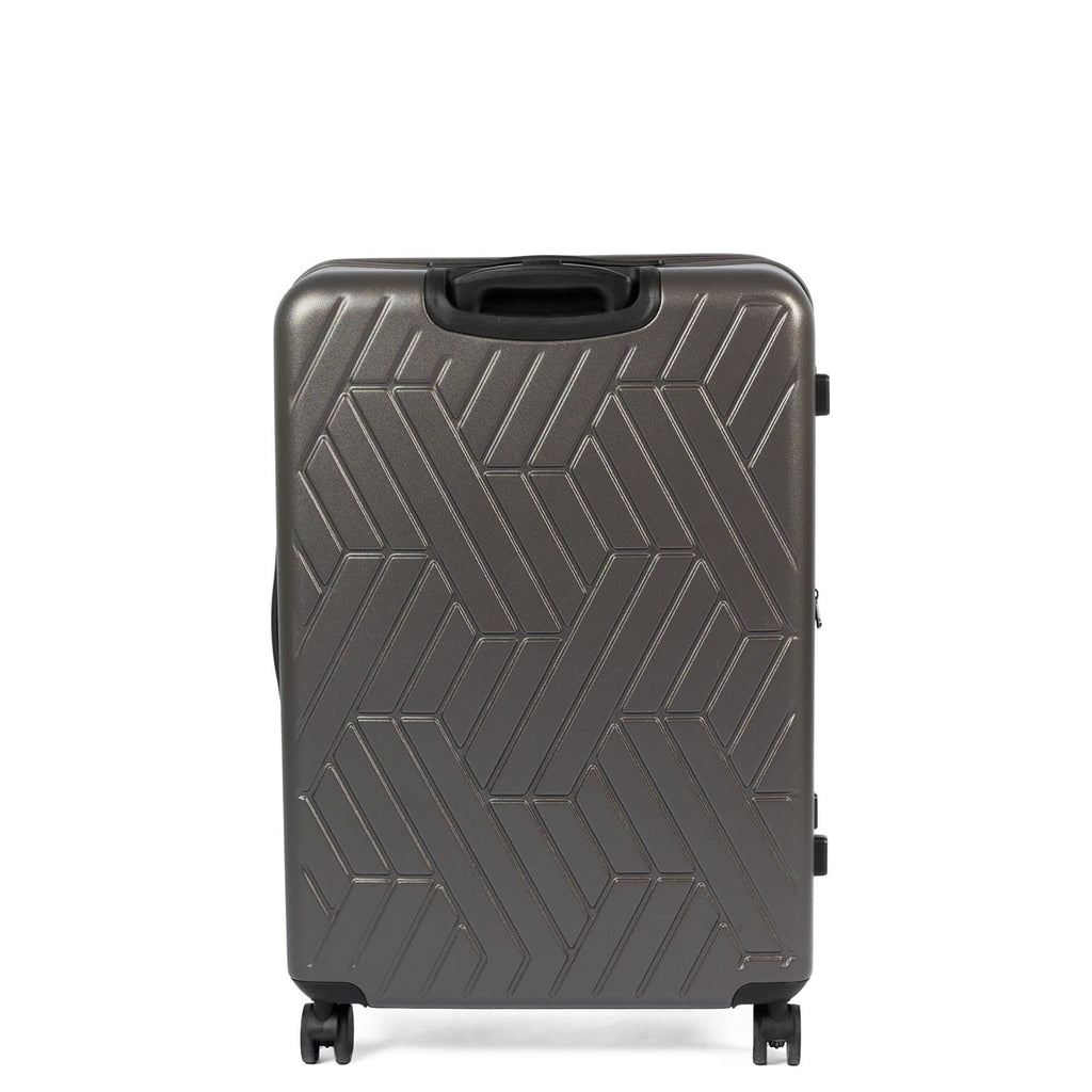 Box Truck Hard Sided Wheelie Checked Bag