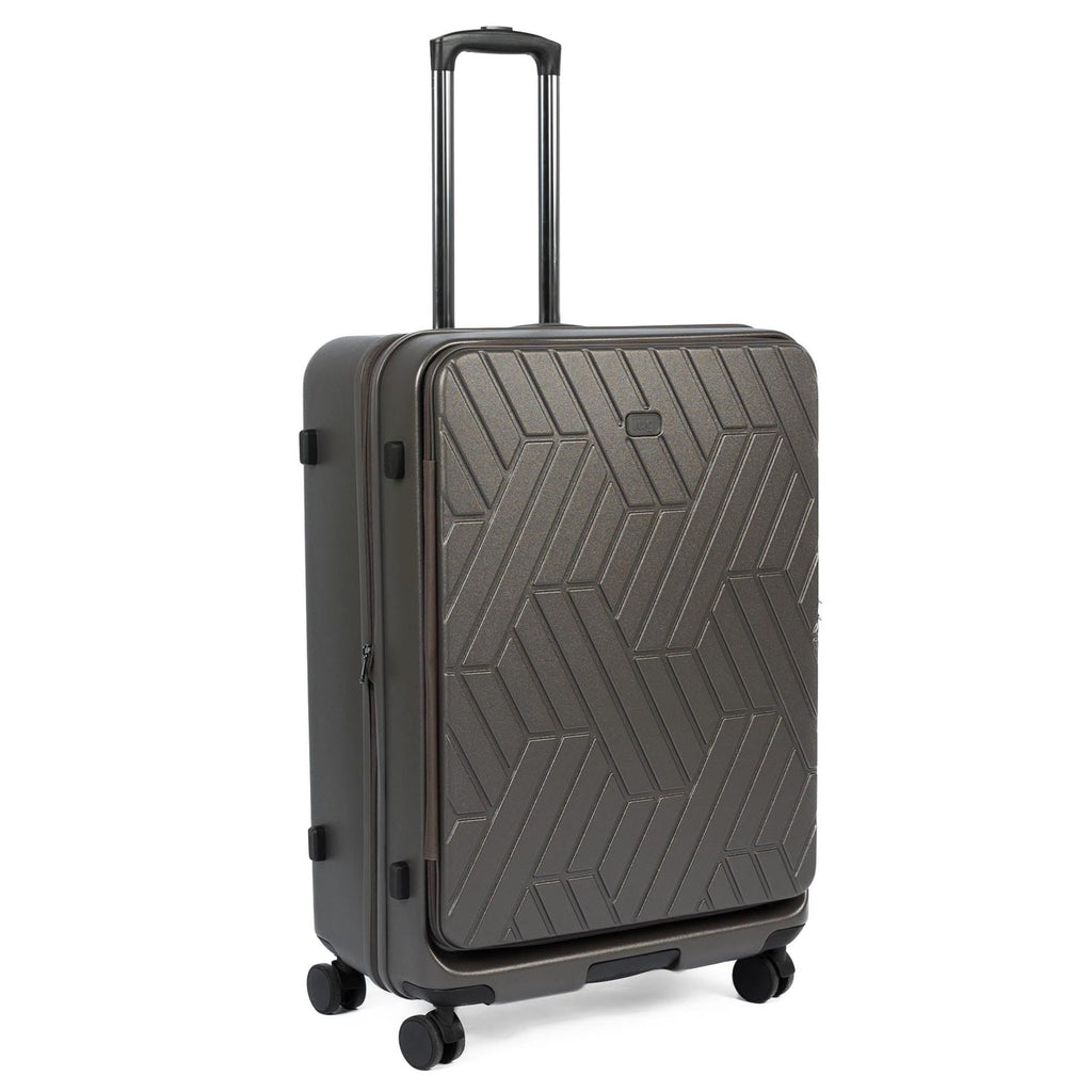 Box Truck Hard Sided Wheelie Checked Bag