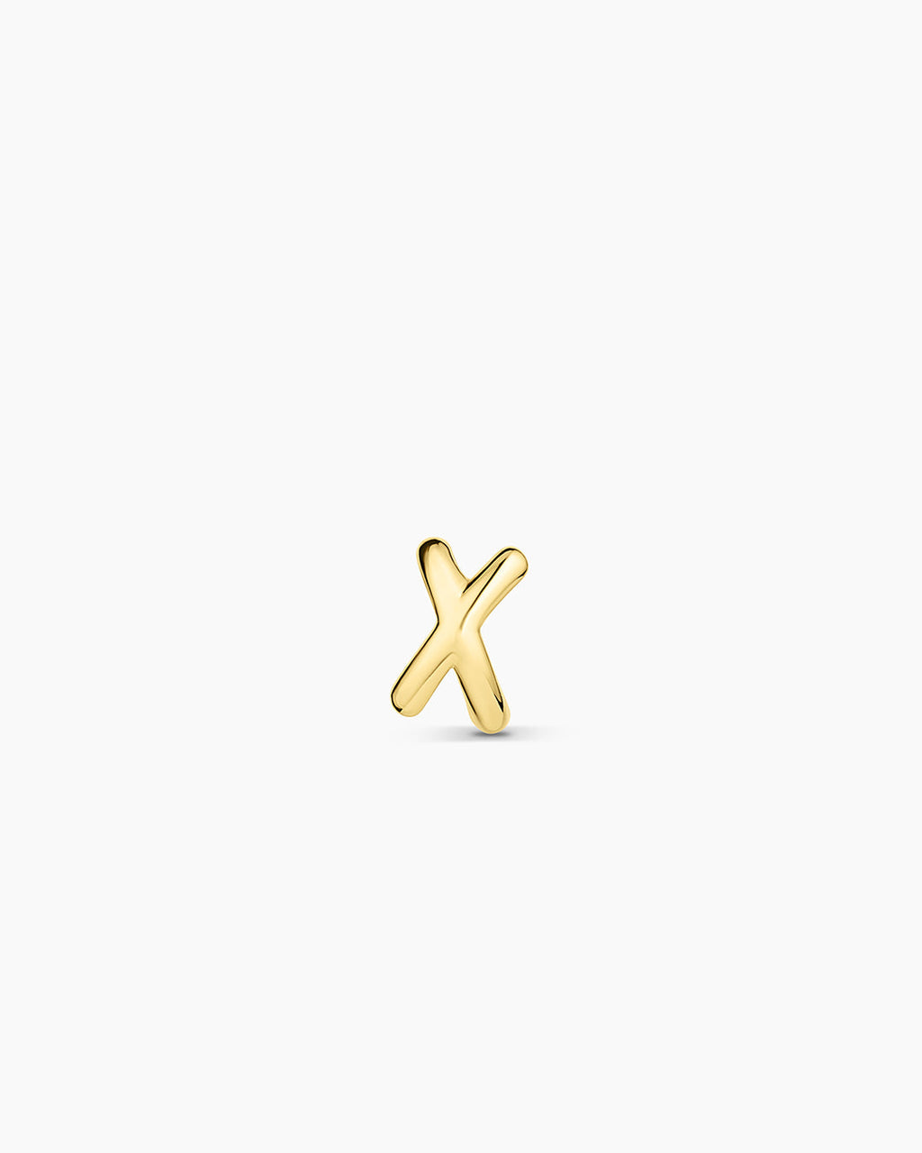 Alphabet Single Huggie