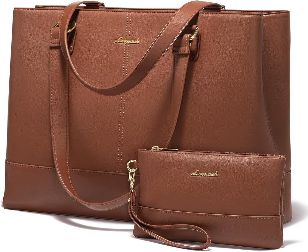 2Pcs Laptop Tote Bag, 15.6