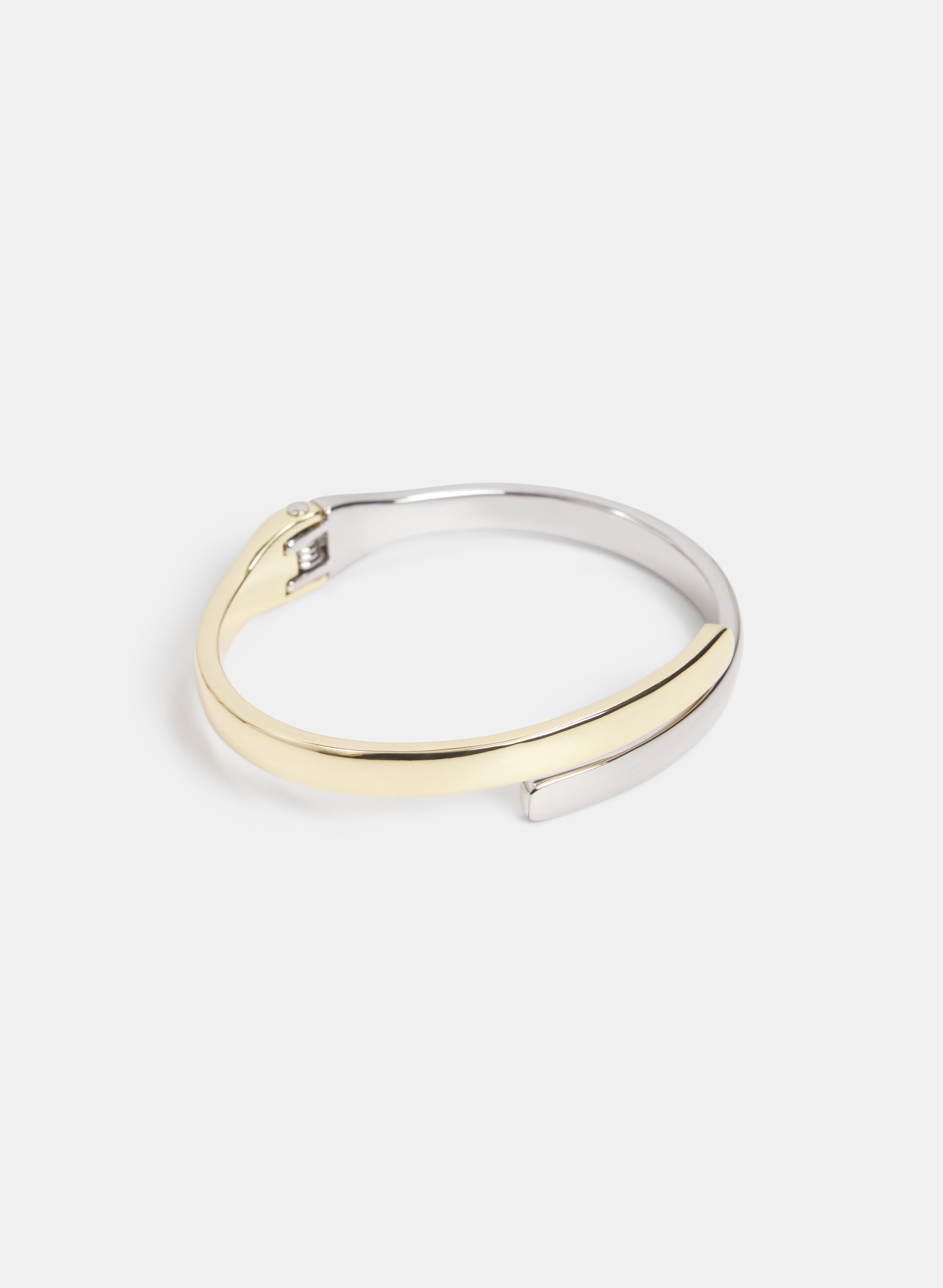 2-Tone Hinge Bracelet