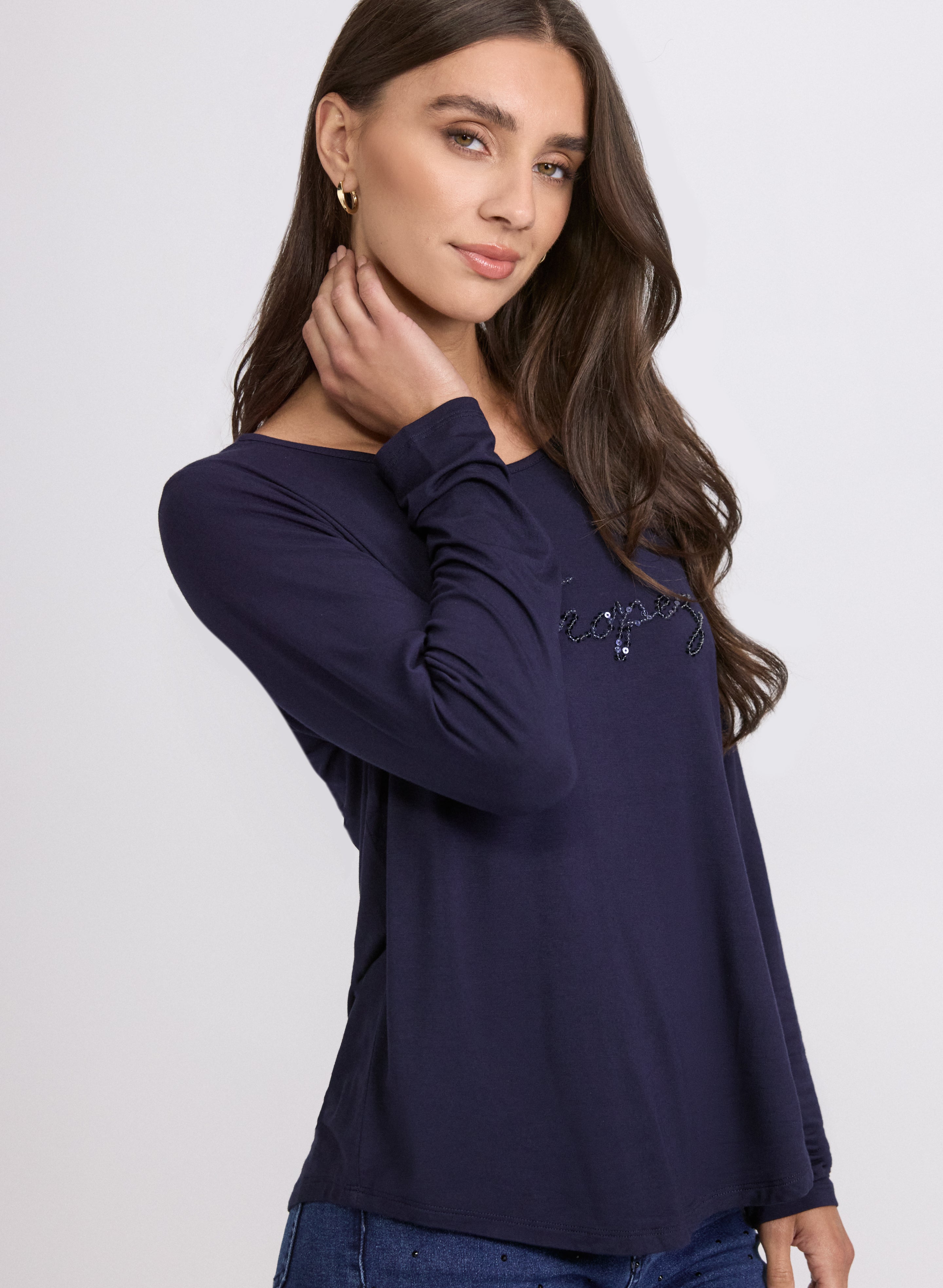 'St-Tropez' Long Sleeve T-Shirt