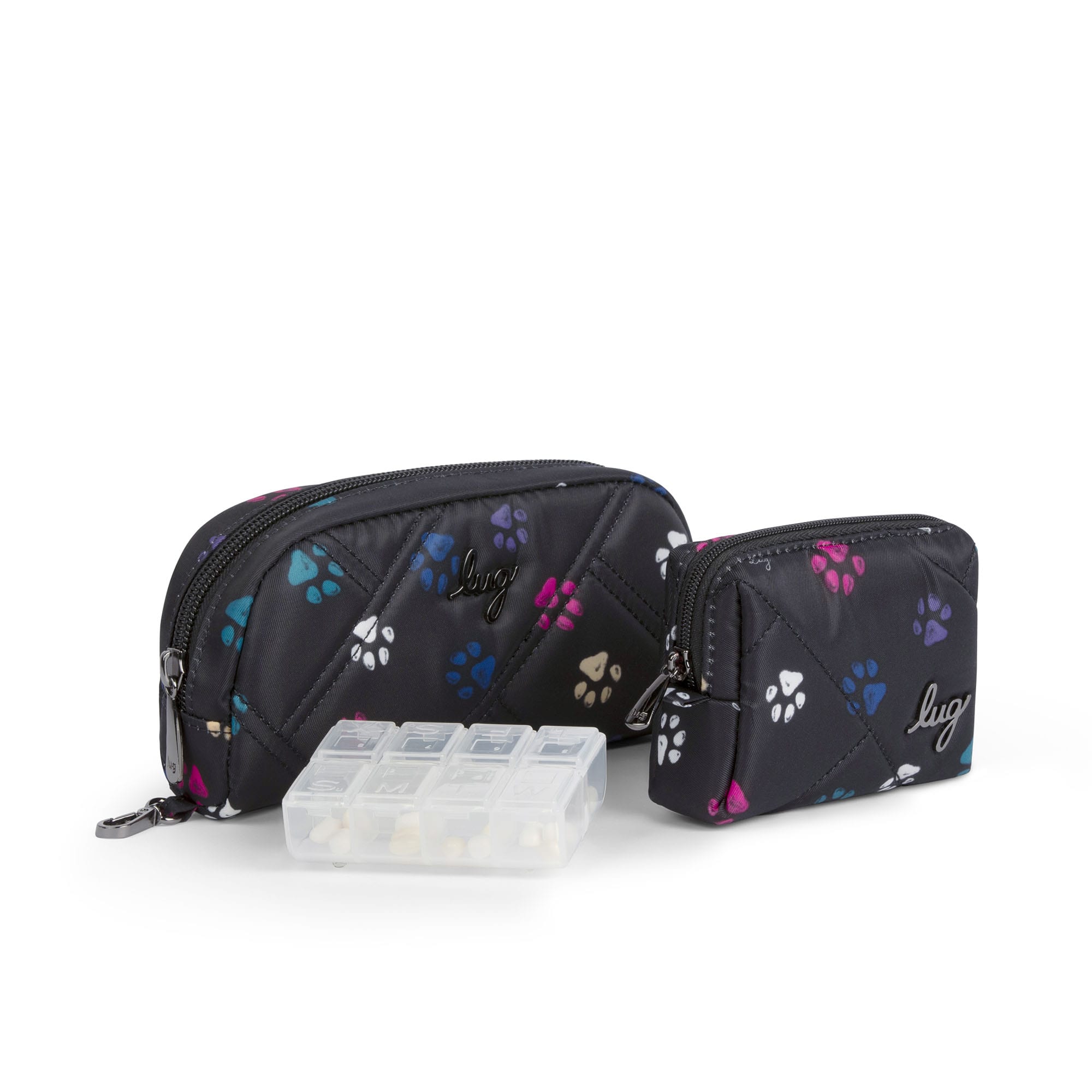 Bobsled XL Eyeglass Case & Choo Choo Mini Pill Box Set